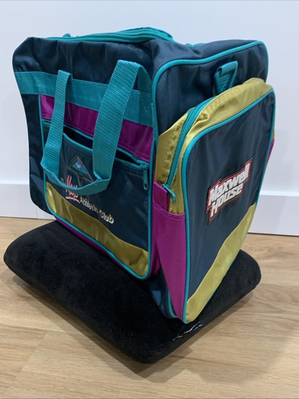 Other Vintage 1980s Maxwell House Athletic Club Duffel Bag New NOS Size ONE SIZE - 9 Thumbnail