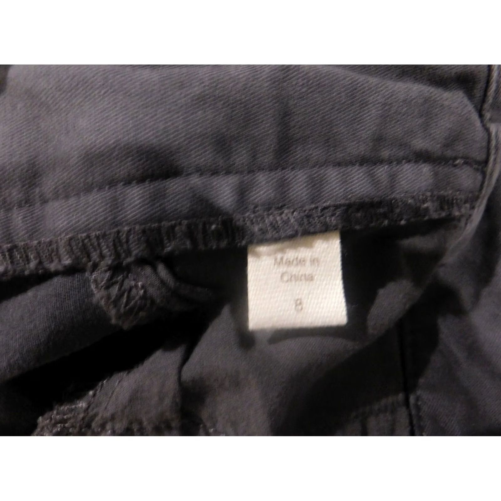 Vintage Garnet Hill Womens Pants 8 Blue Chino Straight Regular 28in Inseam Cotton Polyester Canvas Pockets Stretch Women Medium? Size 30" / US 8 / IT 44 - 5 Thumbnail