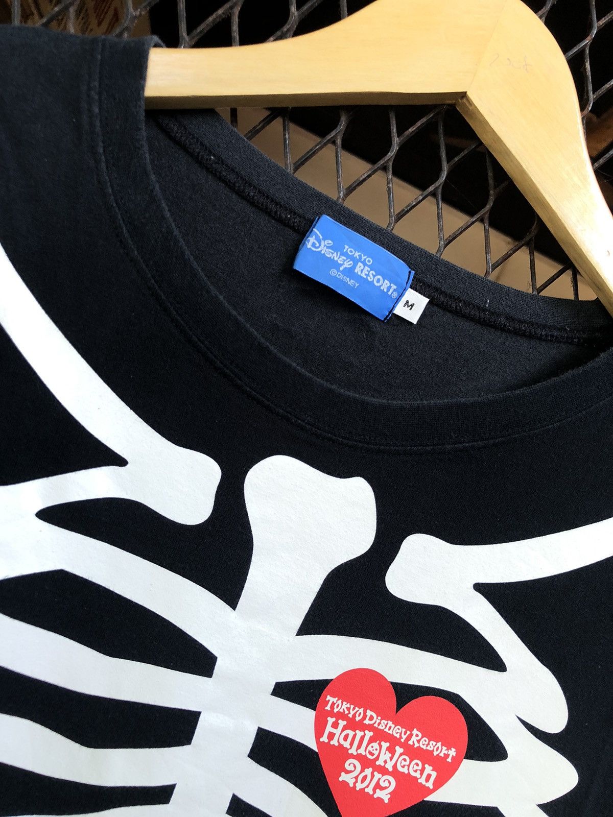 Disney × Japanese Brand × Vintage TOKYO DISNEY SKELETON HALLOWEEN 2012 Size US M / EU 48-50 / 2 - 5 Thumbnail