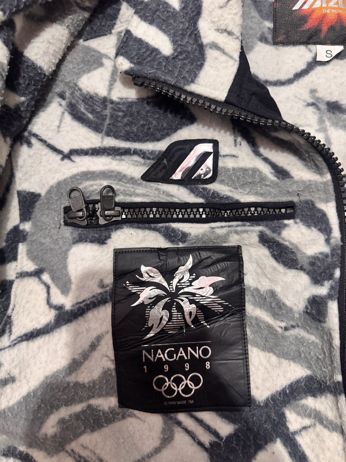 Mizuno 1998 Mizuno Nagano Japan Winter Olympics Fleece Jacket Size US S / EU 44-46 / 1 - 4 Thumbnail