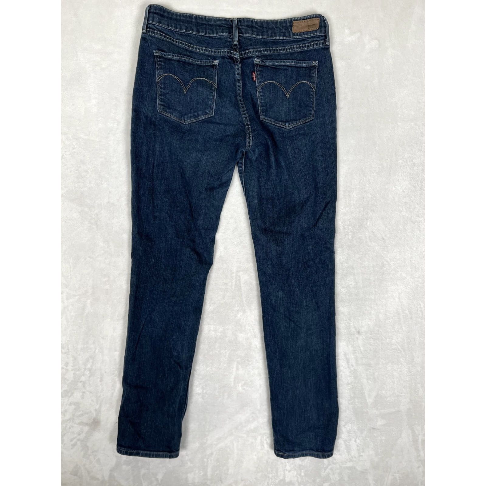 Levi's VINTAGE Levi's Demi Curve Jeans Womens 8 Blue Medium Wash Modern Rise Straight Denim Size 30" / US 8 / IT 44 - 7 Thumbnail