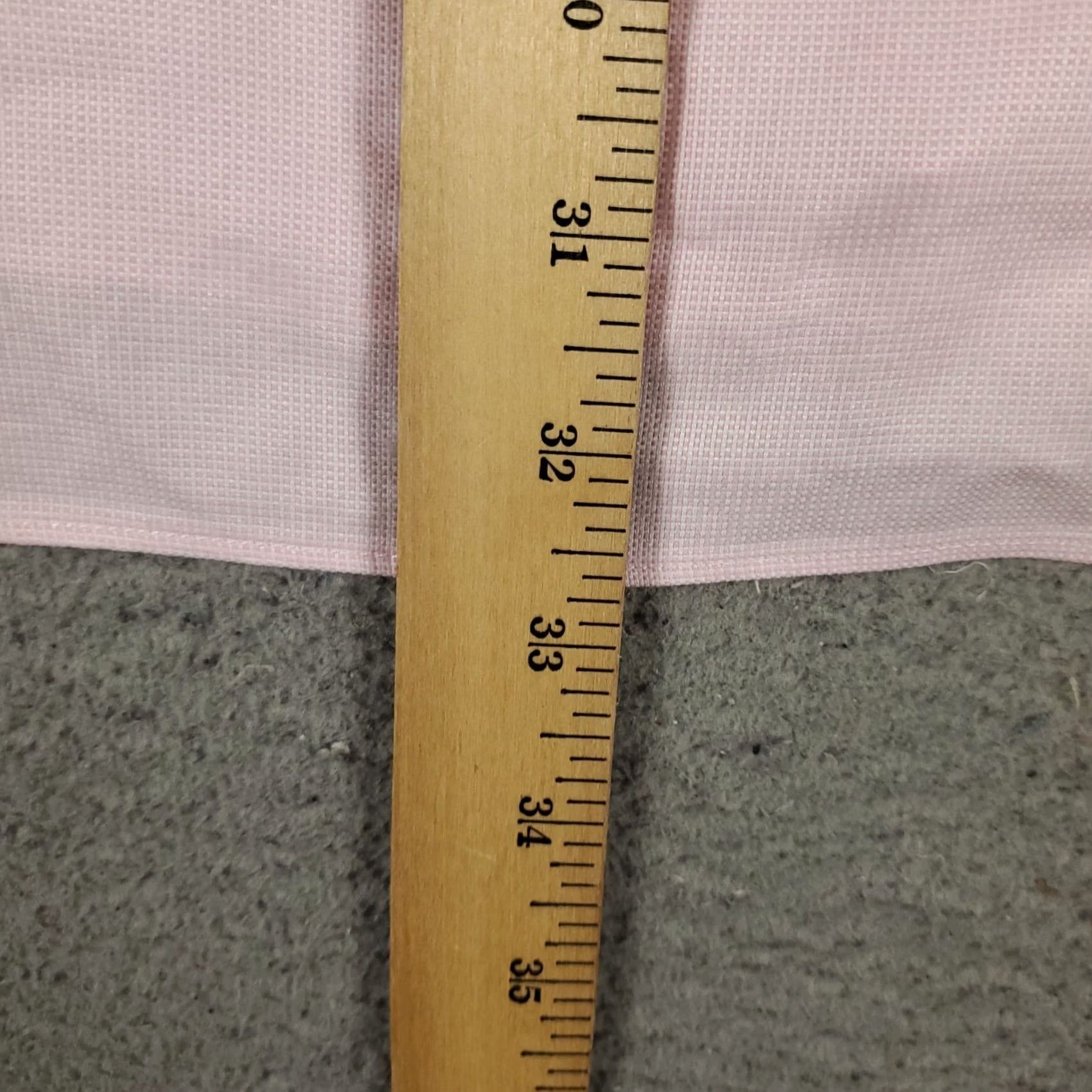 David Donahue David Donahue Shirt Mens Size 18 Pink Dress Button Up Long Sleeve Shirt Size 48R - 6 Thumbnail