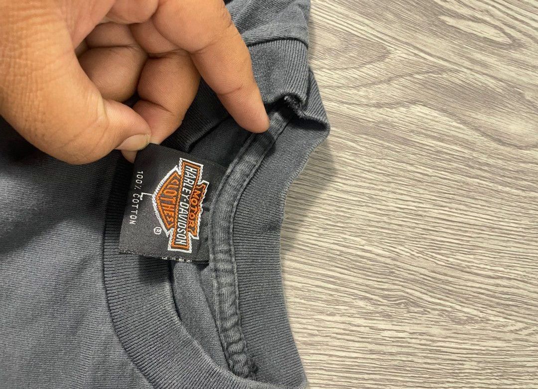 Harley Davidson Harley Davidson sun faded chrome sweet chrome blue flame Size US L / EU 52-54 / 3 - 3 Thumbnail