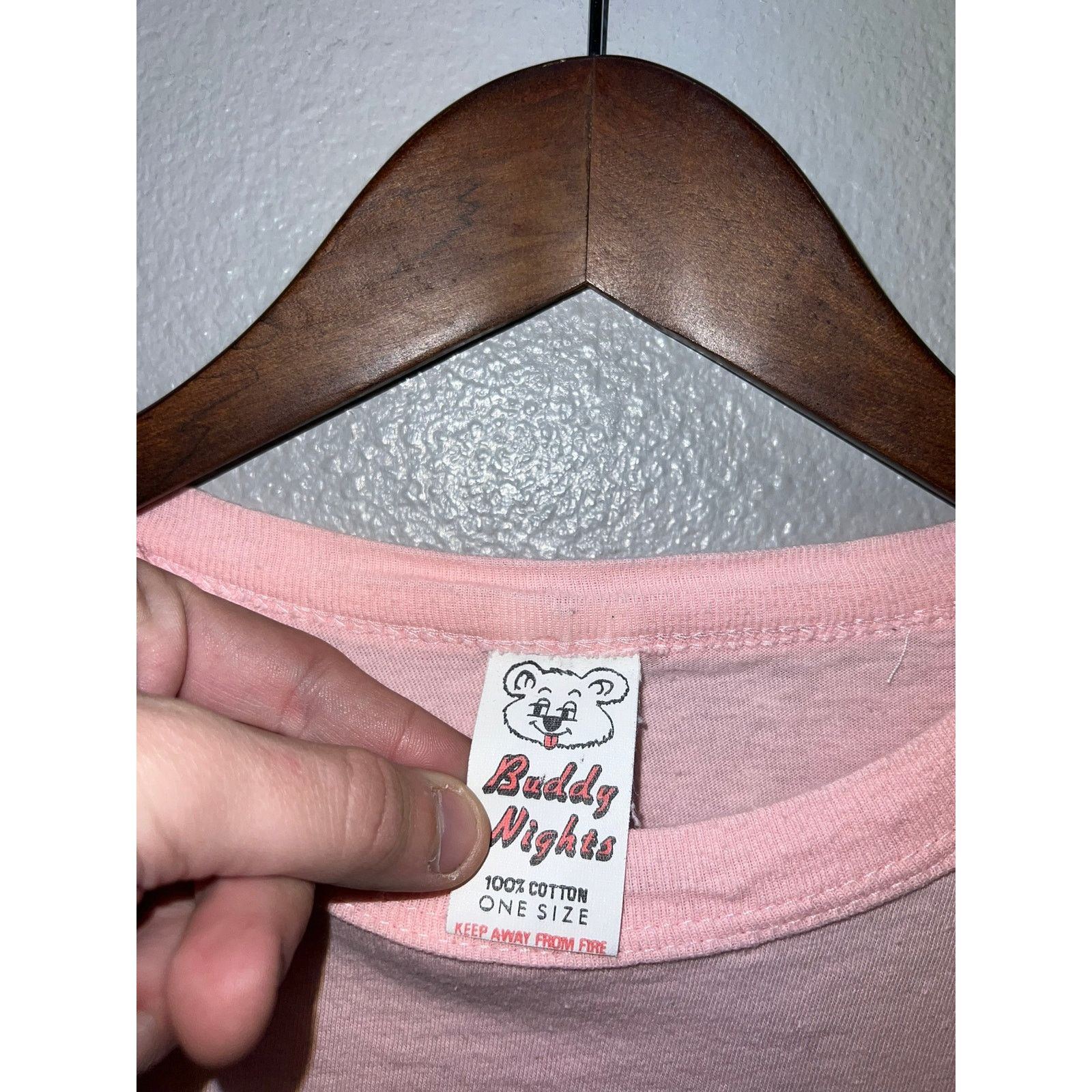 Vintage Vintage Teddy Bear Shirt Stay Cool Buddy Pink Tee 90s VTG L Size US L / EU 52-54 / 3 - 9 Thumbnail