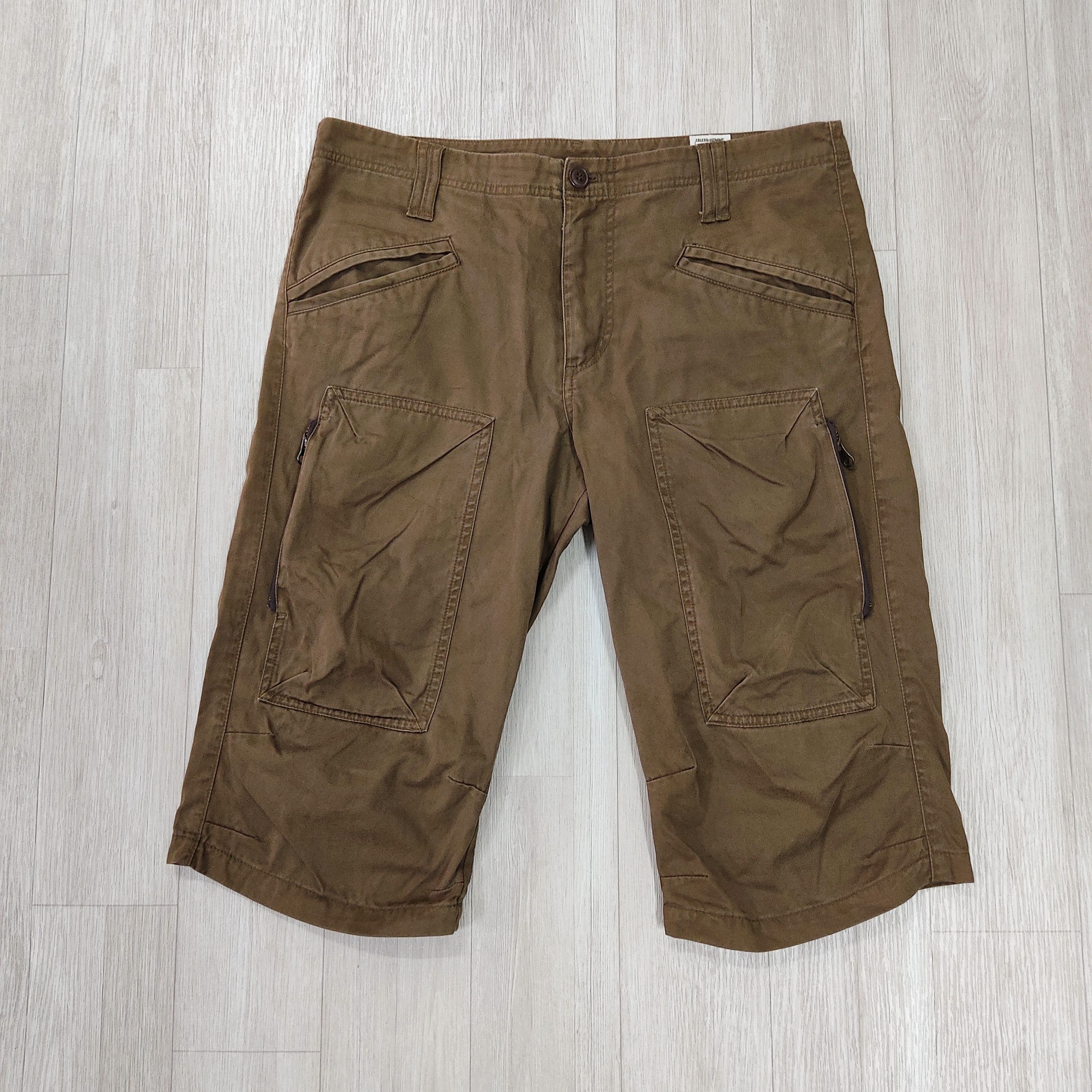 20471120 291295=Homme Multi Pockets Tactical Shorts Size US 34 / EU 50 - 2 Thumbnail
