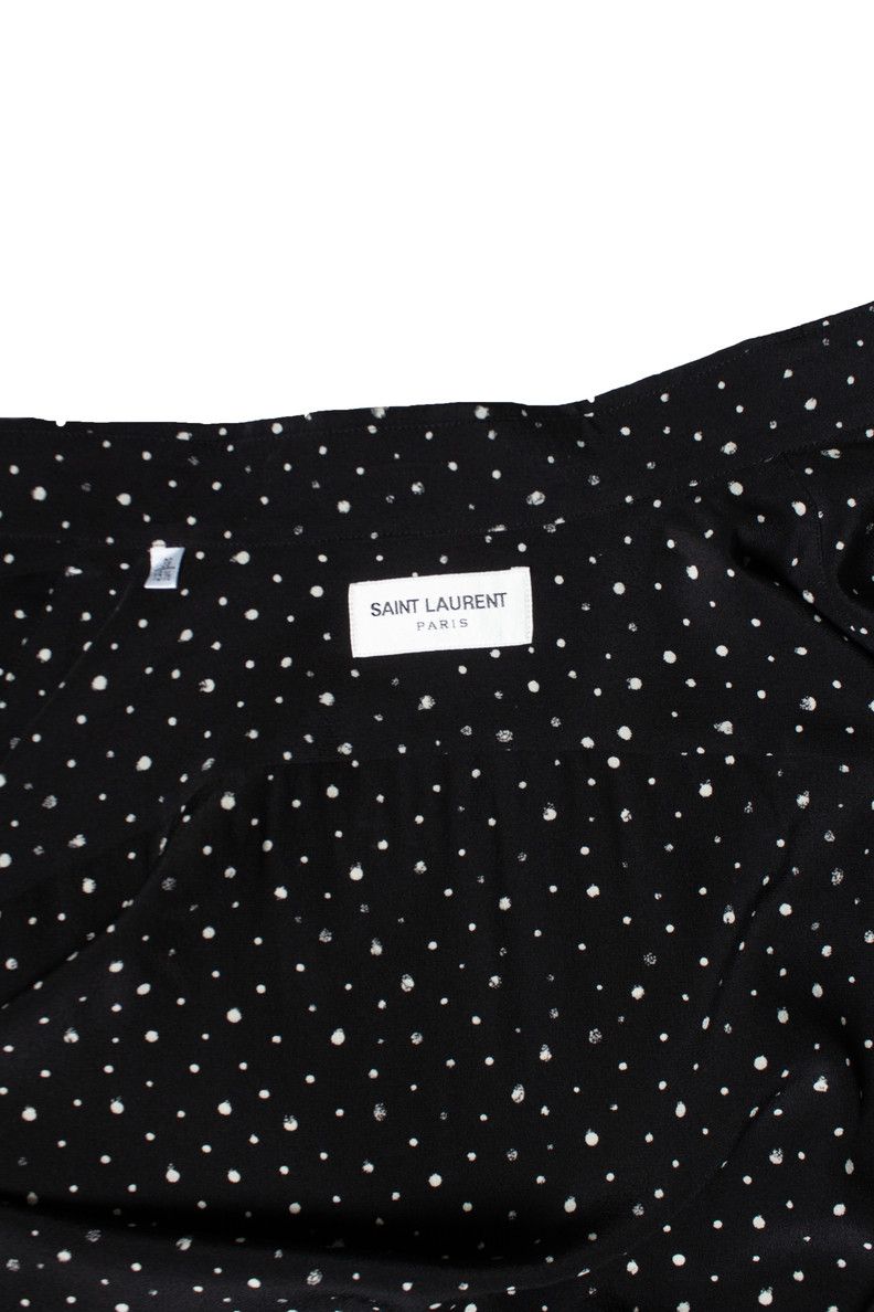 Saint Laurent Paris Saint Laurent, Black white paint splash shirt 2019 Size US S / EU 44-46 / 1 - 6 Thumbnail