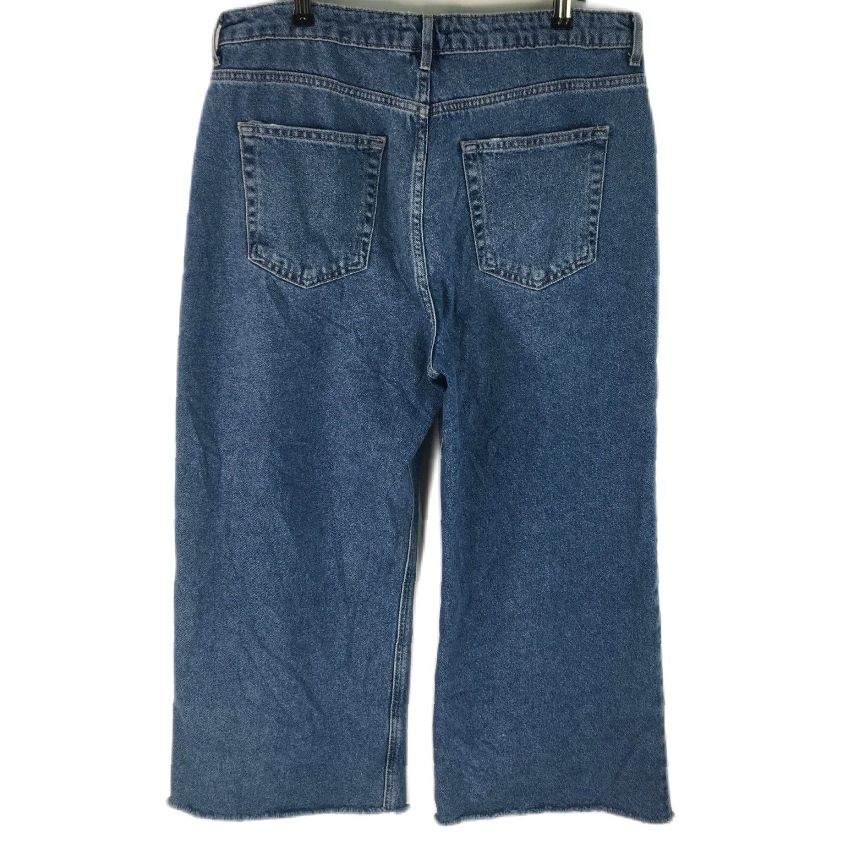 Forever 21 Forever 21 Los Angeles Womens Blue Regular Straight Leg Jeans Size 31 Size 24" / US 00 / IT 34 - 2 Thumbnail