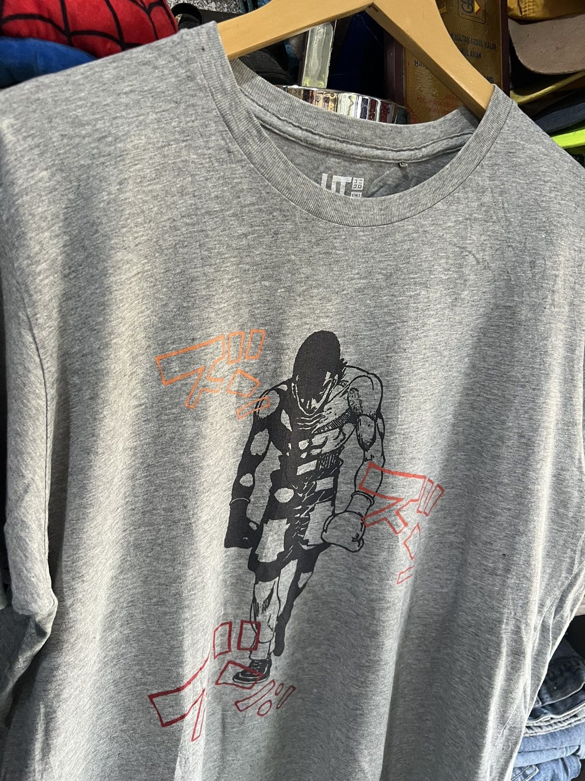 Anime 🔥Uniqlo Anime Hajime No Ippo Tees Size US L / EU 52-54 / 3 - 10 Thumbnail