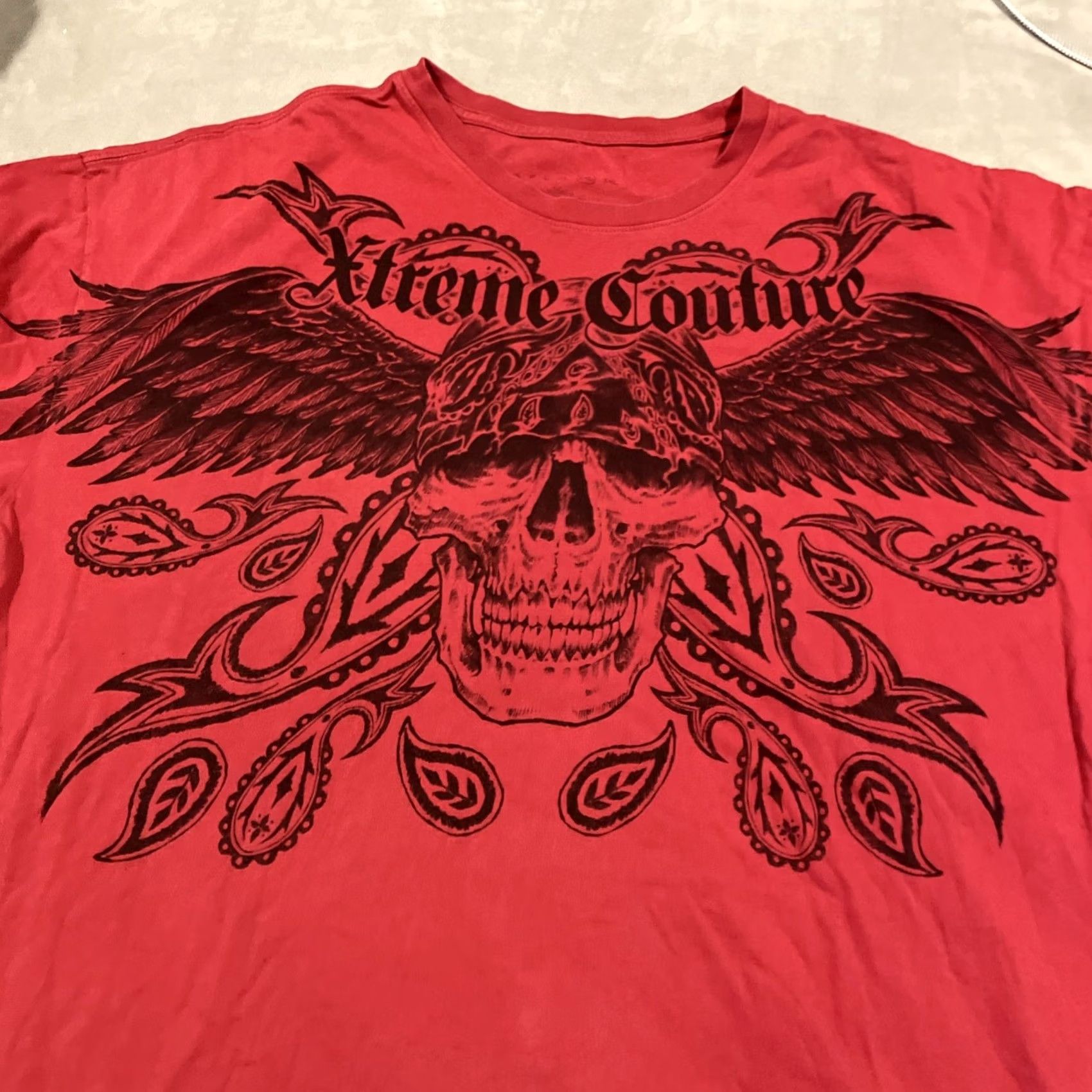 Vintage Extreme Couture Affliction Style Double Sided T Shirt MMA XXL Awesome Size US XXL / EU 58 / 5 - 2 Thumbnail