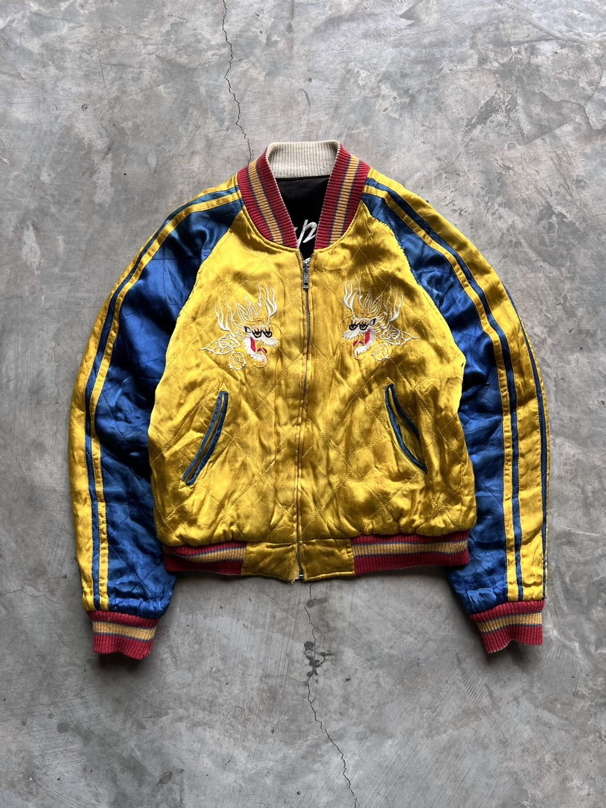 Vintage Rare Vintage 80s Sukajan Souvenir Jacket Size US XS / EU 42 / 0 - 4 Thumbnail