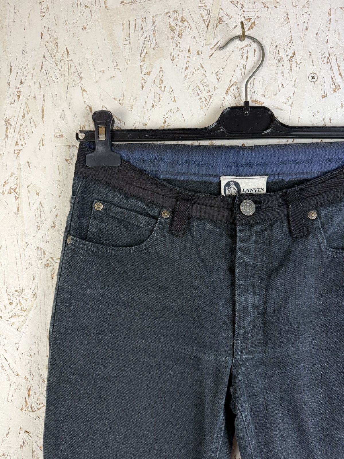 Lanvin Lanvin x Acne SS09 Albert Elbaz Era Denim Jeans 29/34 Size 29" - 2 Thumbnail
