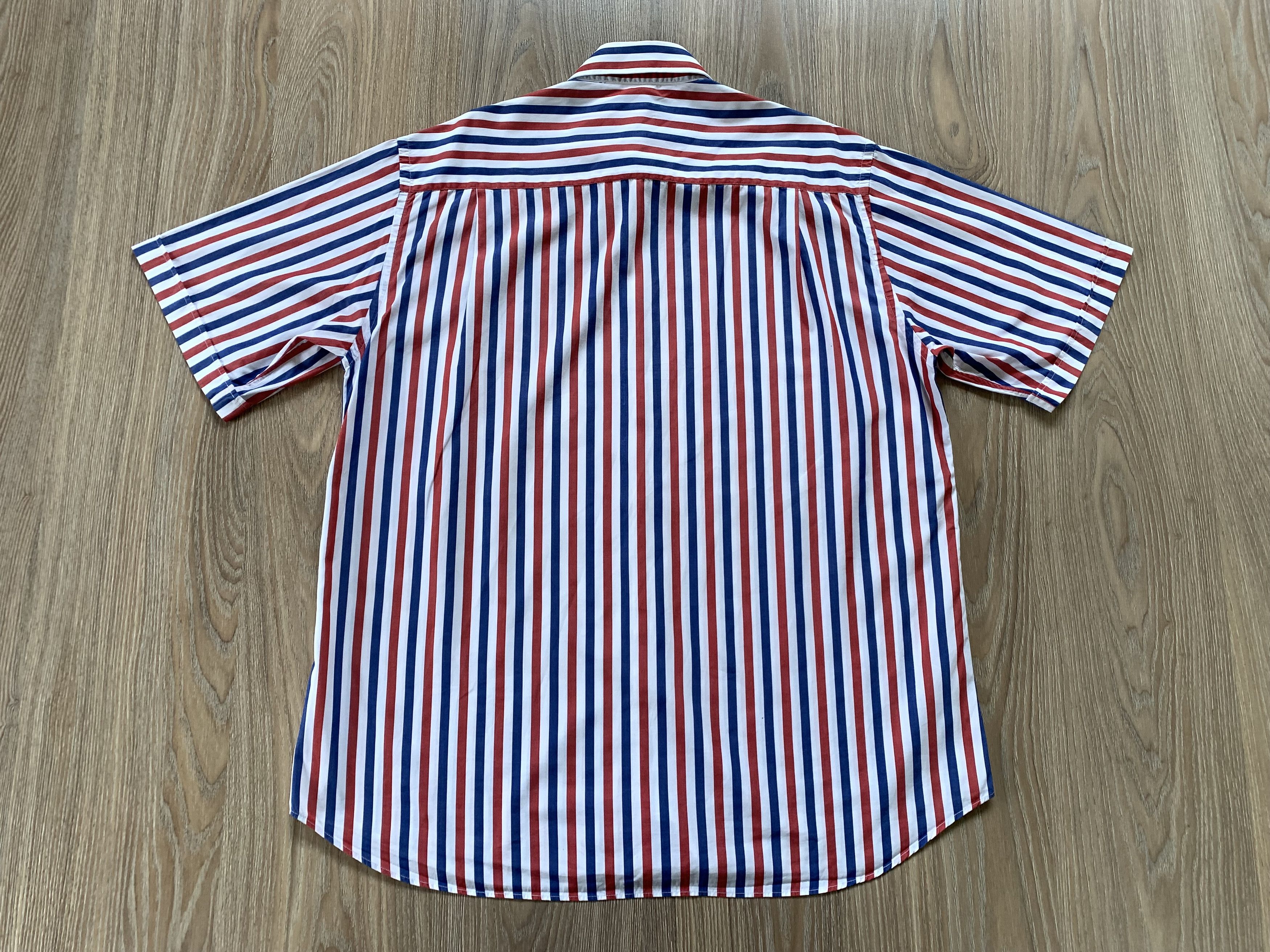 Paul & Shark Vintage Paul & Shark Yachting Cotton Stripe Shirt Size US M / EU 48-50 / 2 - 3 Thumbnail