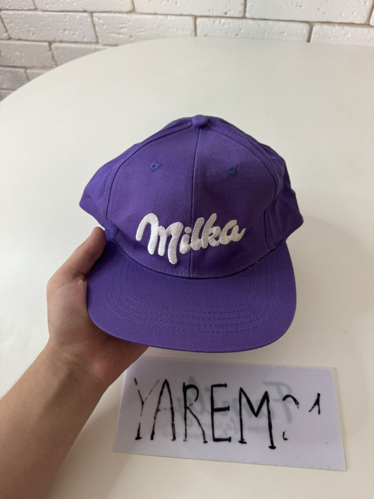 Vintage Milka vintage cap hat Size ONE SIZE - 2 Thumbnail