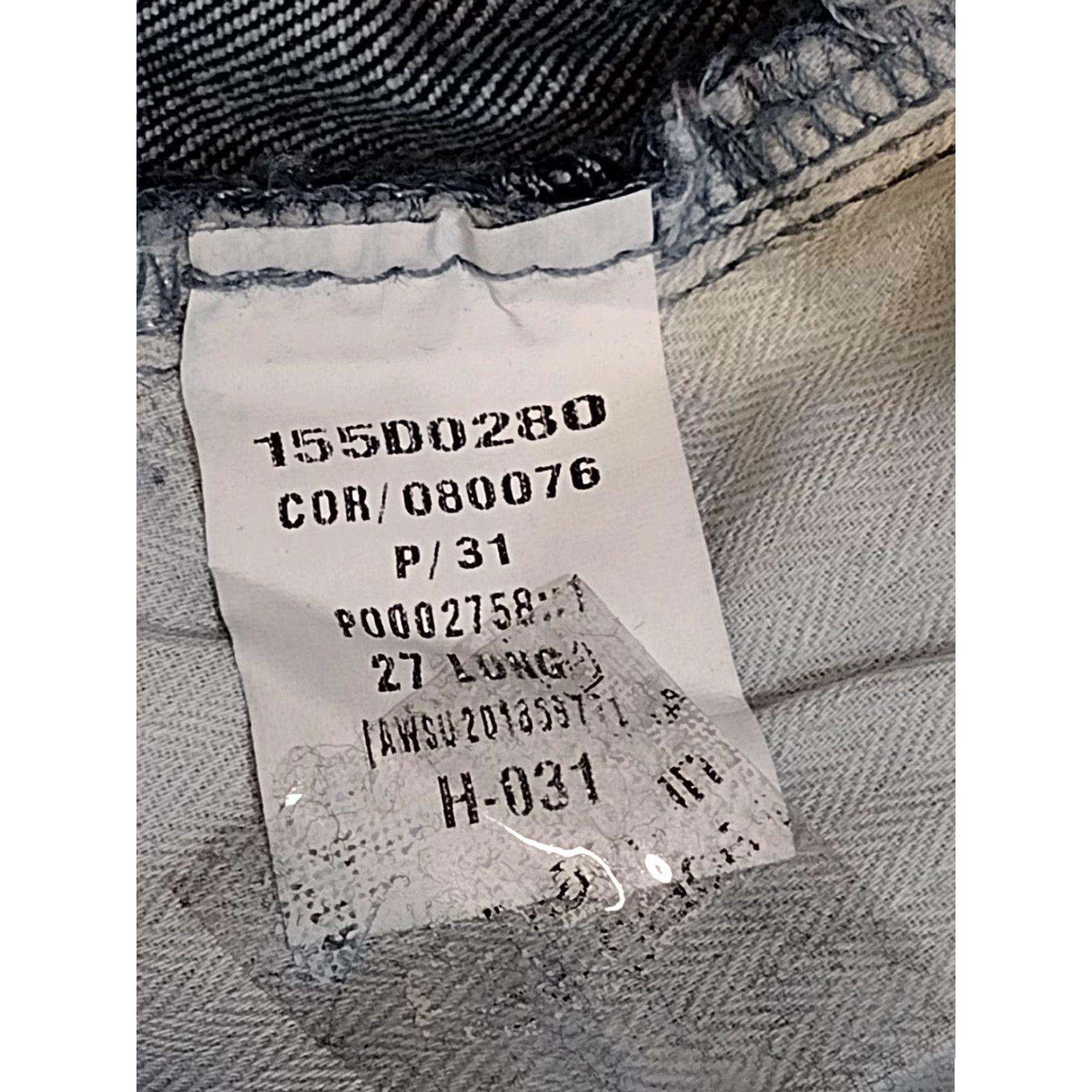 Denime Unbranded Men's Blue Denim Stretch Jeans Cropped Size 27 Long - Jeans - Men - Blue - 5-Pocket - Regular Fit - Zip Button - Cropped - Denim - 90s Theme Size US 27 - 6 Thumbnail