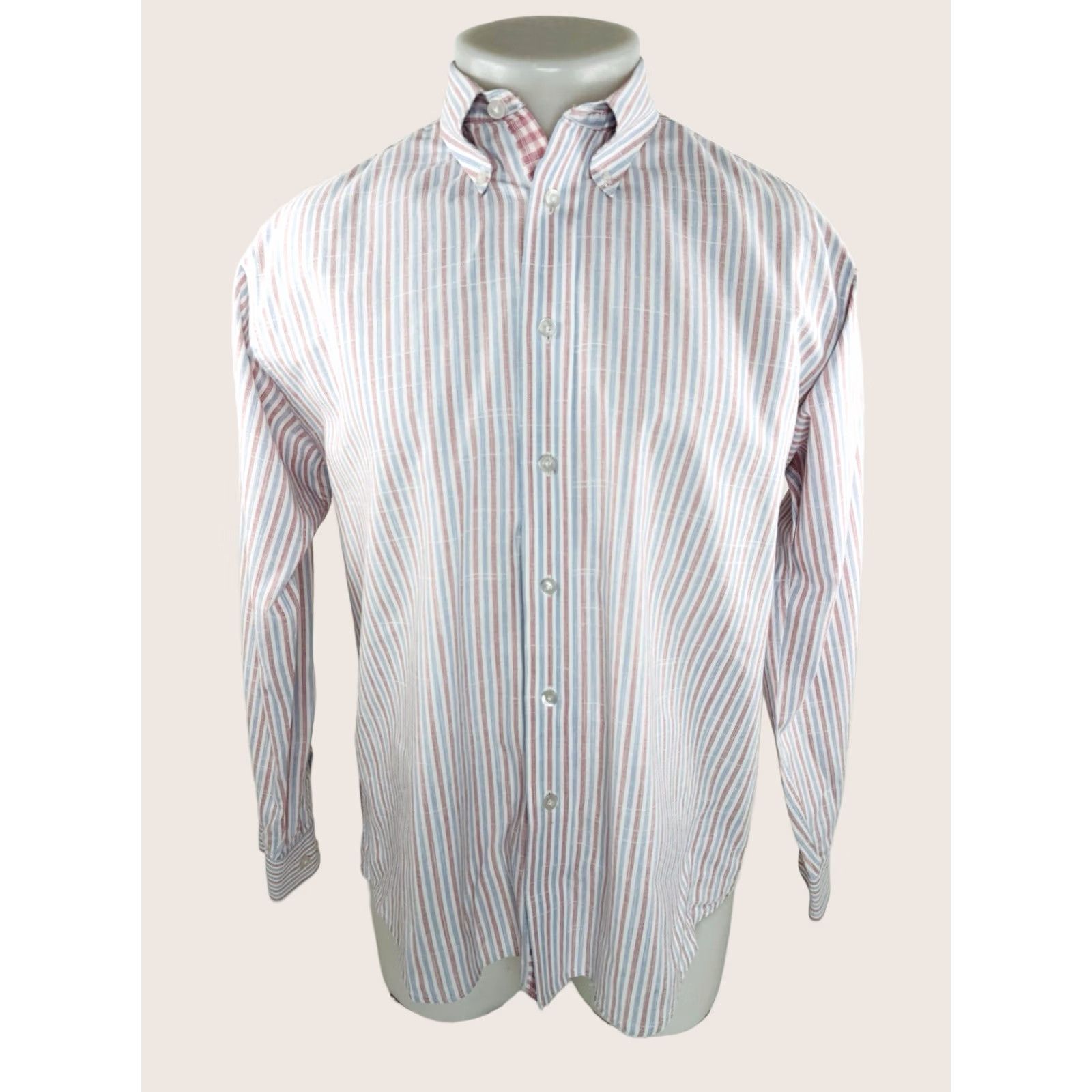 Alife Castaway Shirt Mens M Red Nantucket Embroidered Life Saver Logo Striped EXCELLENT Size US M / EU 48-50 / 2 - 1 Thumbnail