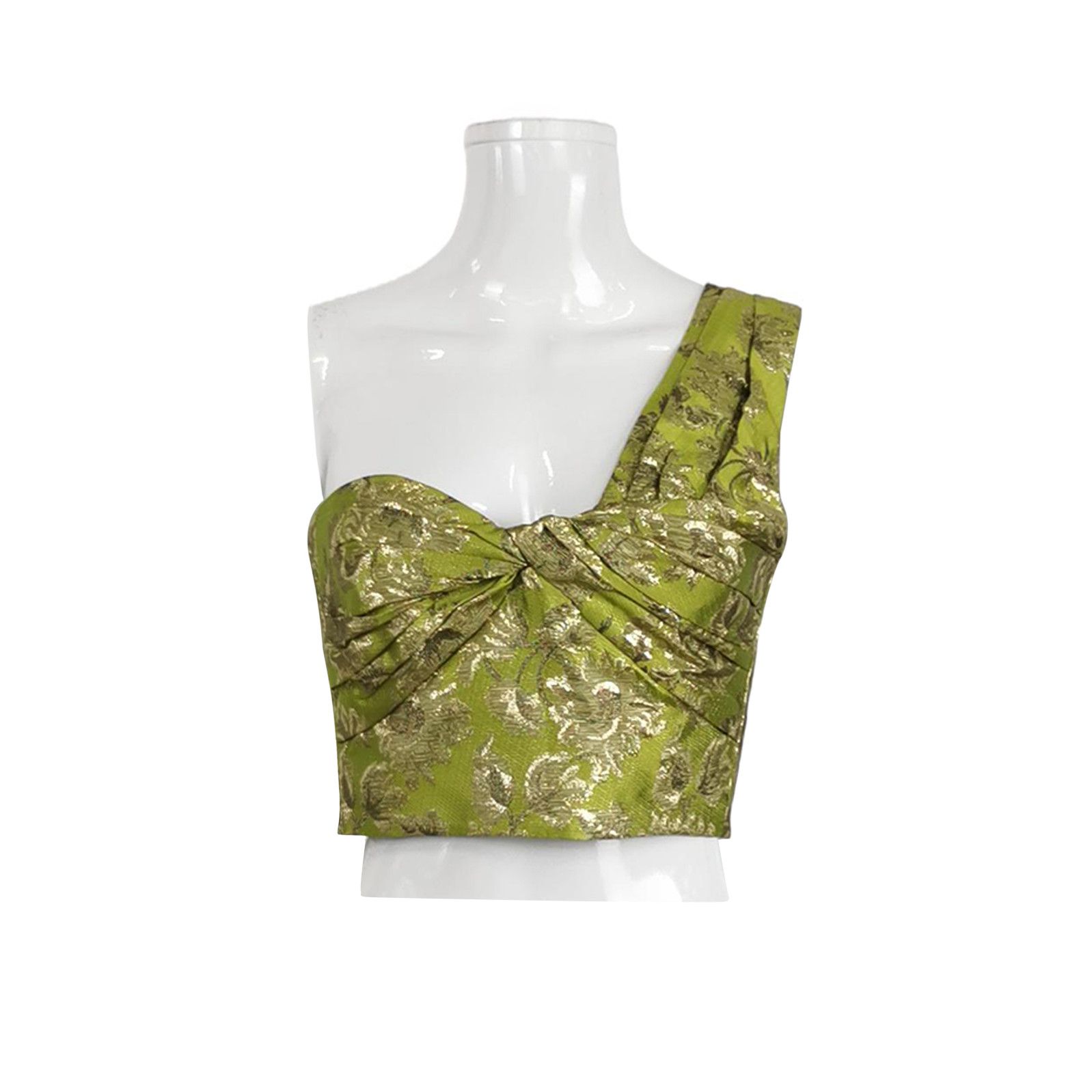 Prada Prada Green Cotton Color Block Tank Top 0089 Size M / US 6-8 / IT 42-44 - 1 Thumbnail