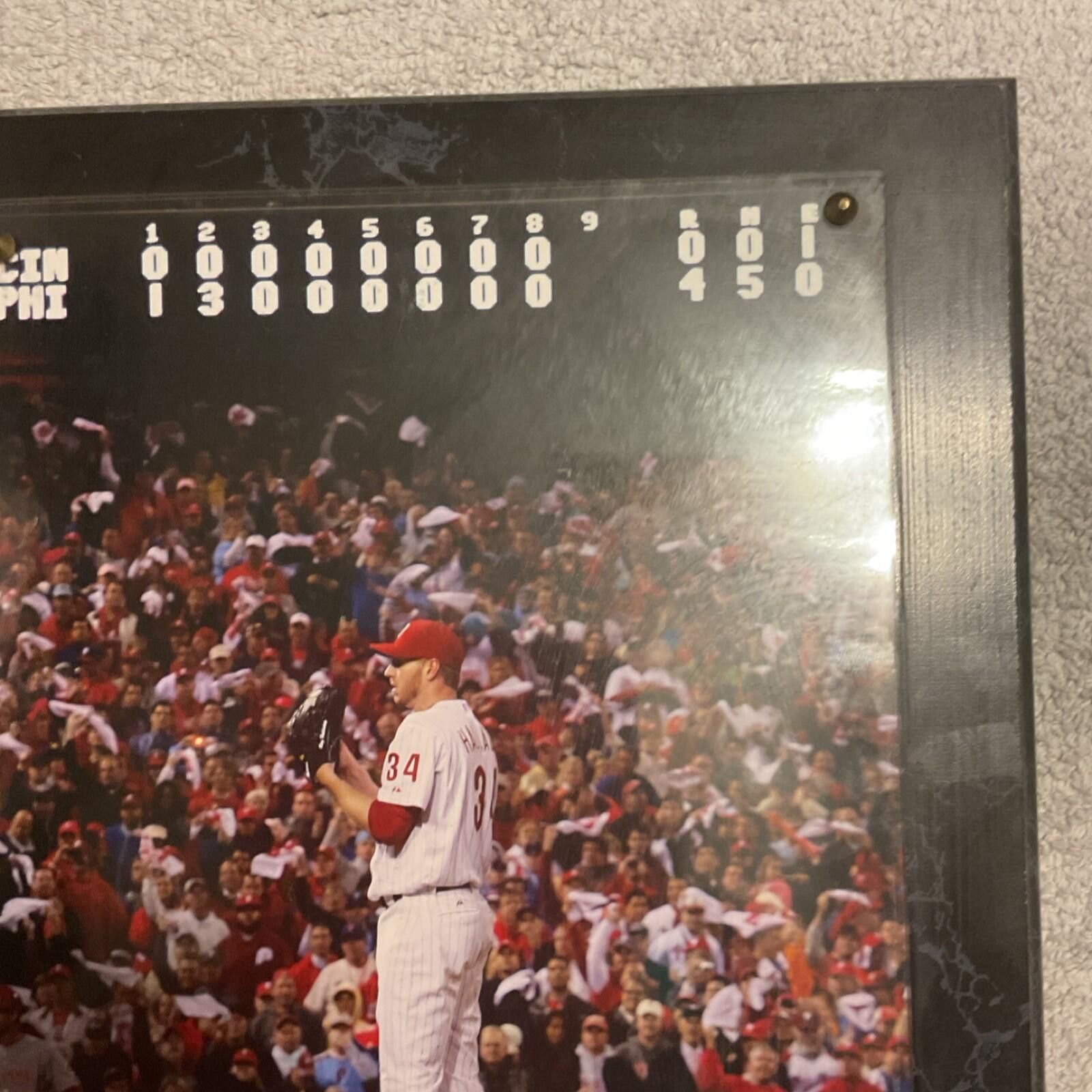 Other Philadelphia Phillies Roy Halladay Plaque with Nameplate Size ONE SIZE - 3 Thumbnail