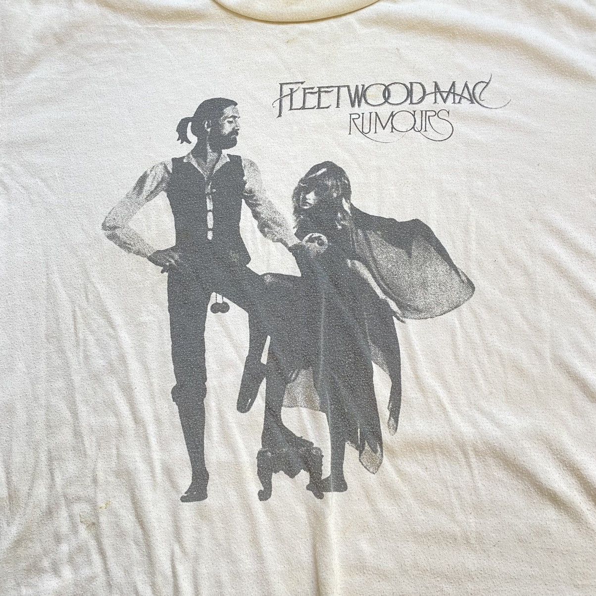 Band Tees RARE FLEETWOOD MAC 80s BAND RUMOURS SINGLE STITCHED T SHIRT Size US L / EU 52-54 / 3 - 2 Thumbnail