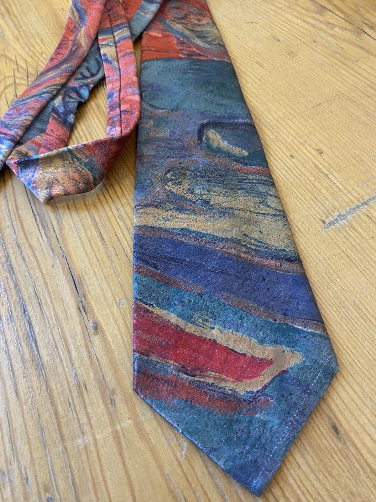 Paco Rabanne Paco Rabanne Vintage Necktie Tie Size ONE SIZE - 1 Thumbnail