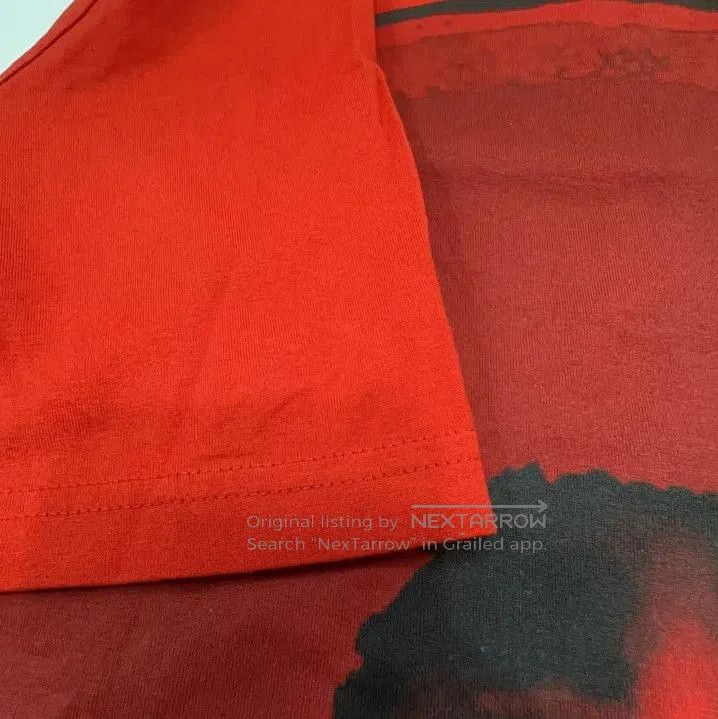 Givenchy Givenchy Red Graphic Short-Sleeve Unisex Shirt. Size US S / EU 44-46 / 1 - 6 Thumbnail