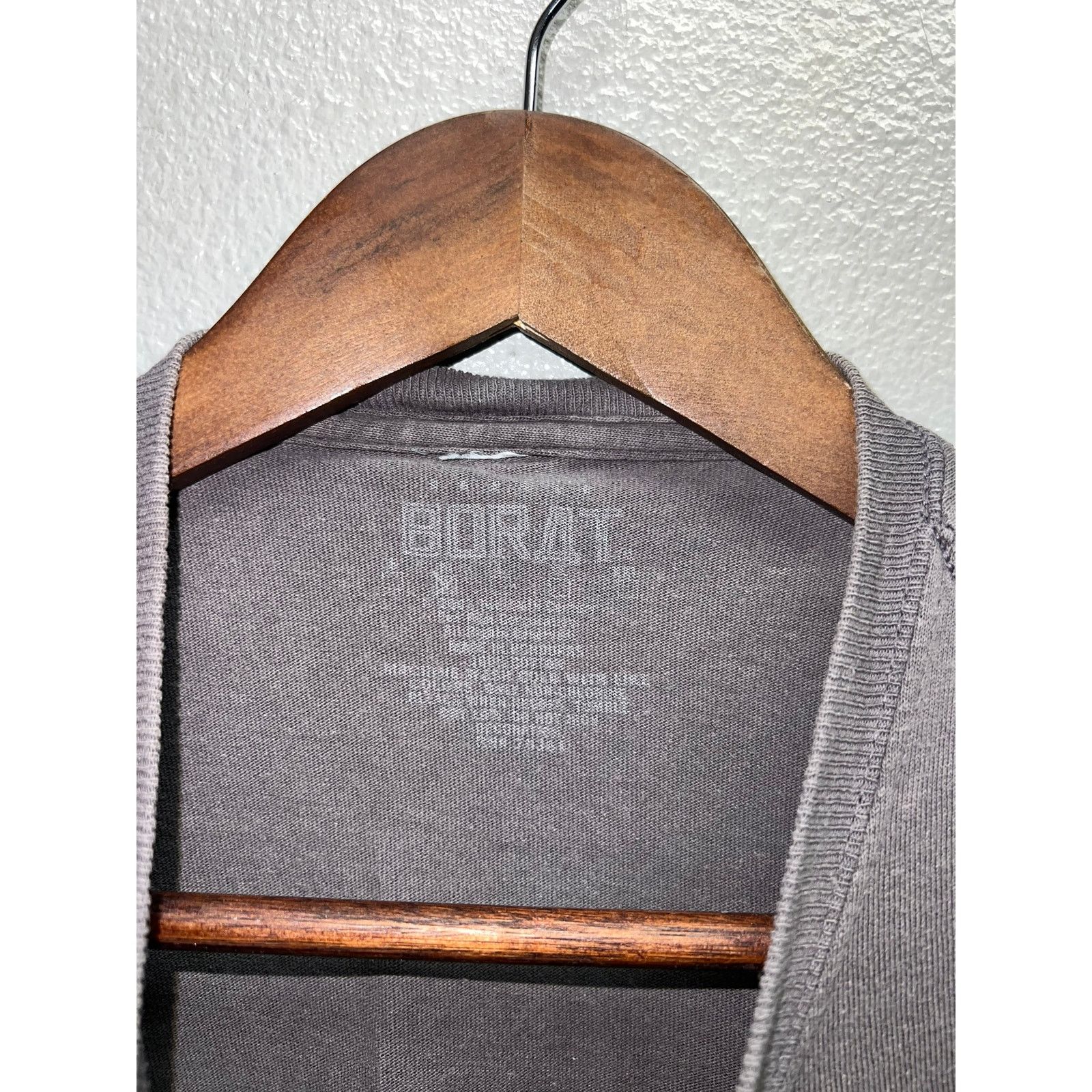 Vintage Borat Movie Shirt High Five Promo Gray Graphic Tee Medium Size US M / EU 48-50 / 2 - 6 Thumbnail