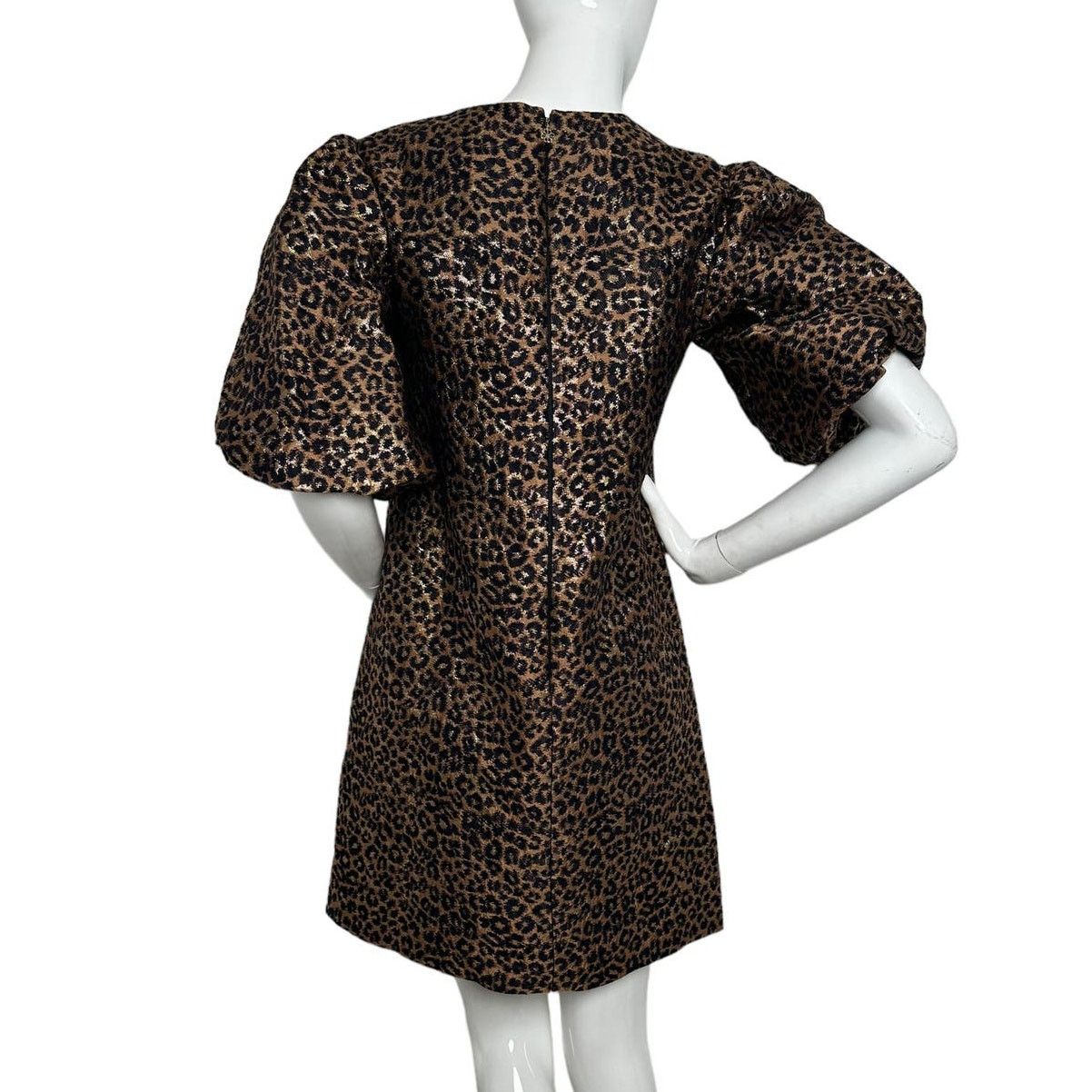 Kate Spade Kate Spade Leopard Taxi Mainline Dress Bungalow Size 4 Size S / US 4 / IT 40 - 7 Thumbnail