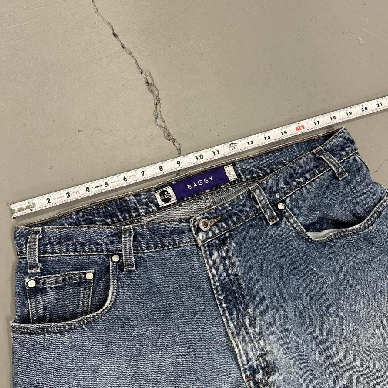 Levi's × Levi's Vintage Clothing × Southpole Y2K Levi’s SilverTab Faded Blue Baggy Jeans 36 x 30 Size US 36 / EU 52 - 4 Thumbnail