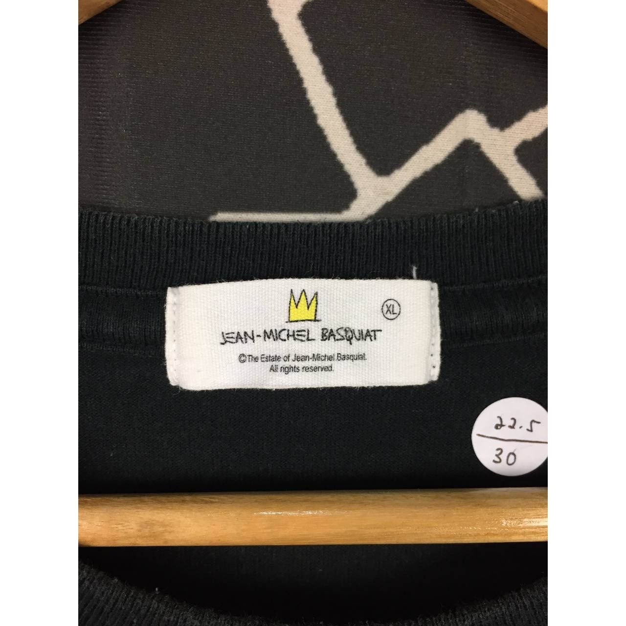 Jean-Michel Basquiat × Uniqlo × Vintage Vtg Jean Michel Basquiat Pop Art Uniqlo Tee Size L Size US L / EU 52-54 / 3 - 8 Thumbnail