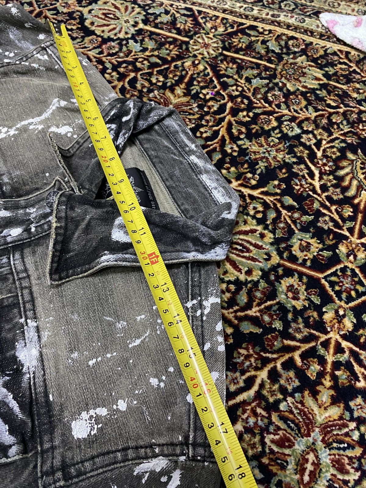 Band Tees × Japanese Brand NOS MIDAS RIOT X LYNRD SKYNRD PAINTED DENIM JACKET Size US M / EU 48-50 / 2 - 19 Thumbnail