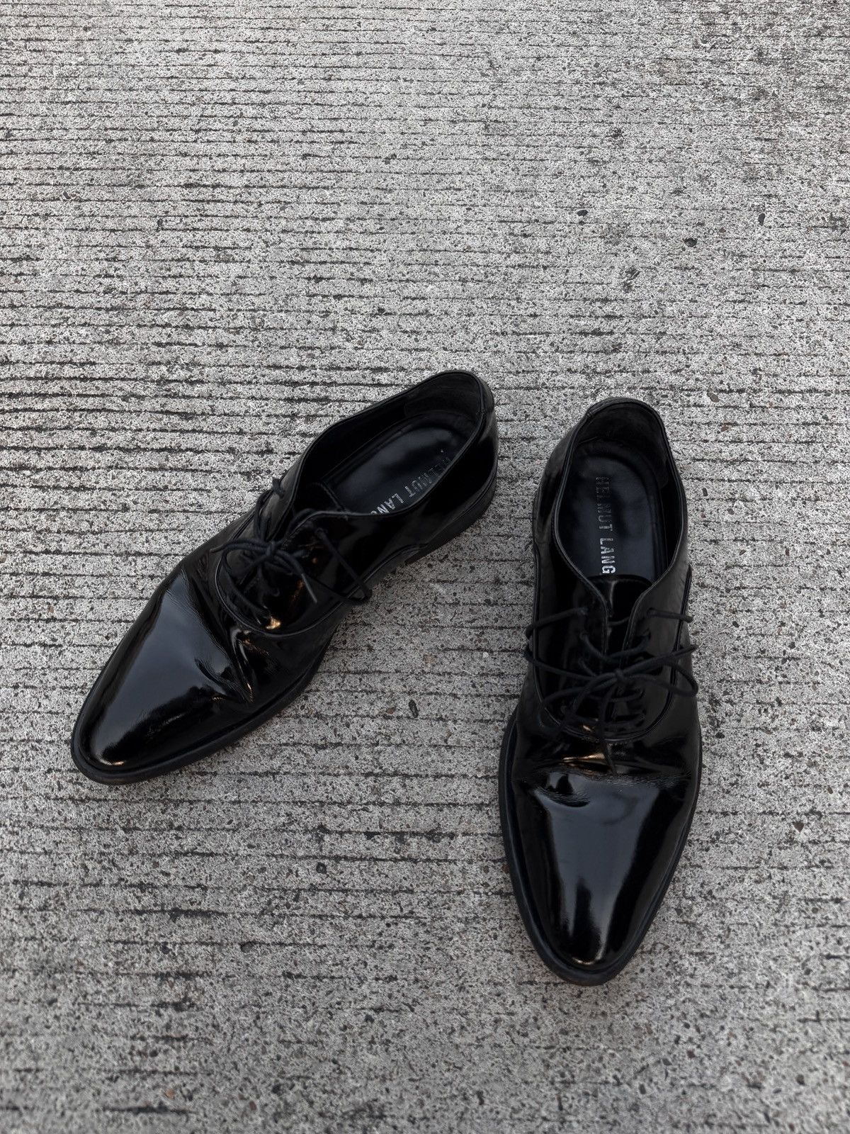 Helmut Lang Helmut Lang Patent Leather Derby Shoes Size US 6.5 / EU 39-40 - 4 Thumbnail