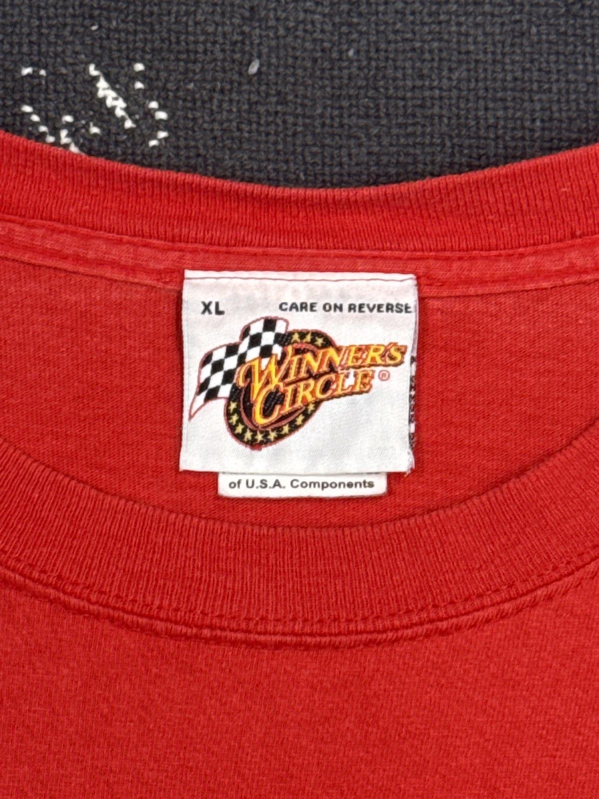 Vintage Dale Earnhardt Jr “Face Of The Race” Y2K Vintage T-Shirt Size US XL / EU 56 / 4 - 4 Thumbnail