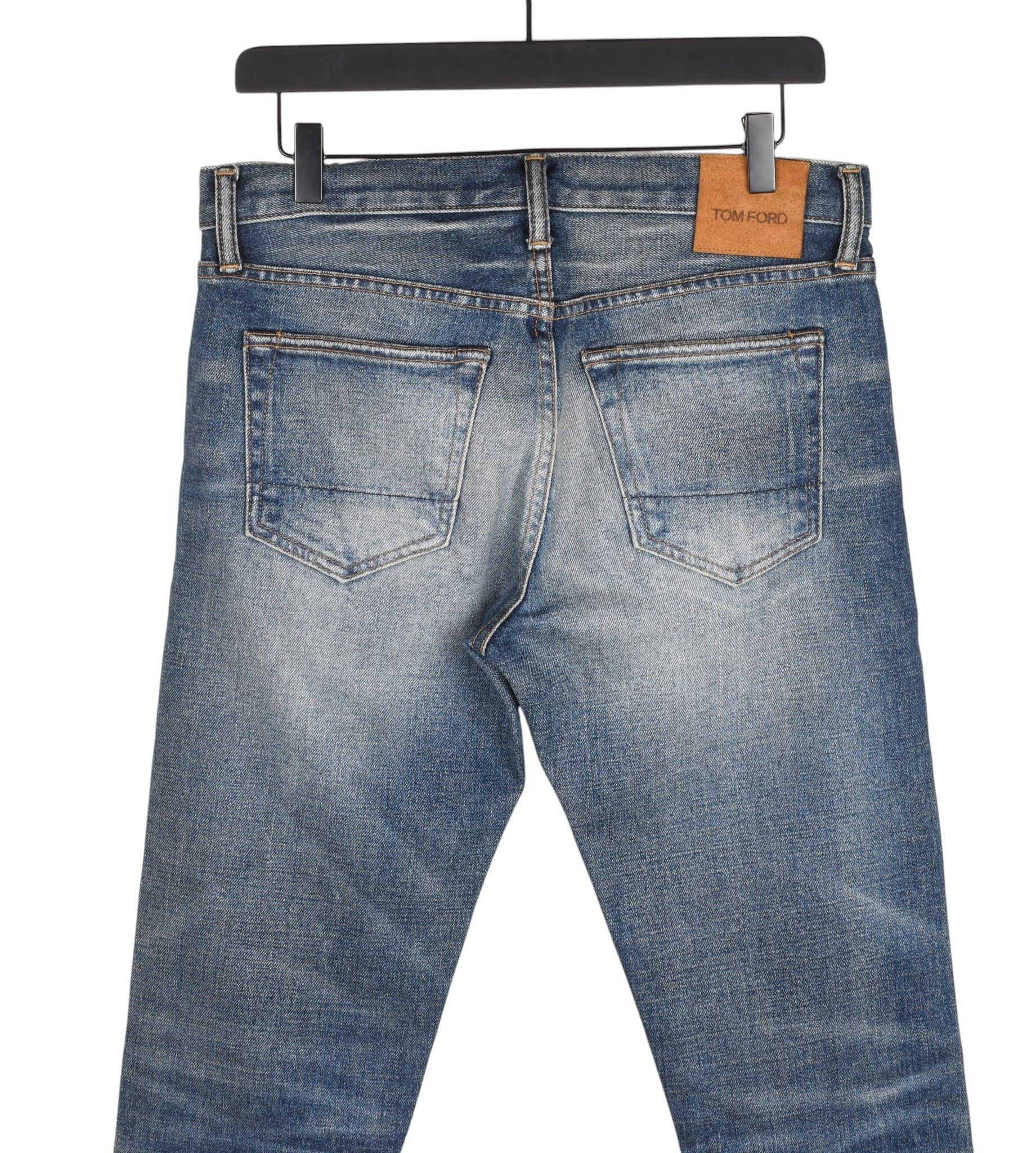 Tom Ford Tom Ford Selvage Selvedge Men Slim Fit Stretch Jeans Size US 30 / EU 46 - 7 Thumbnail