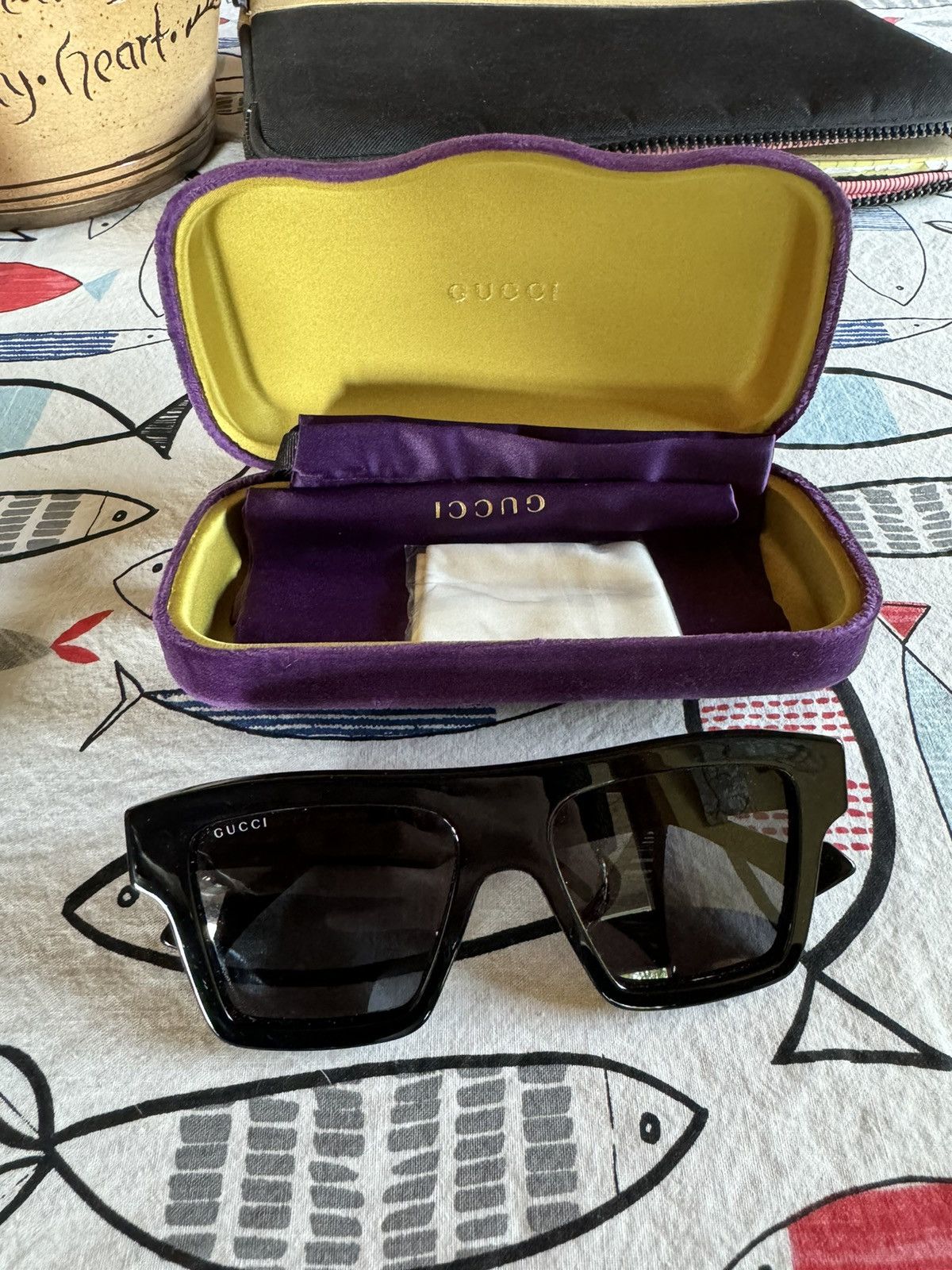 Gucci Gucci Sunglasses GG0962S Size ONE SIZE - 1 Thumbnail