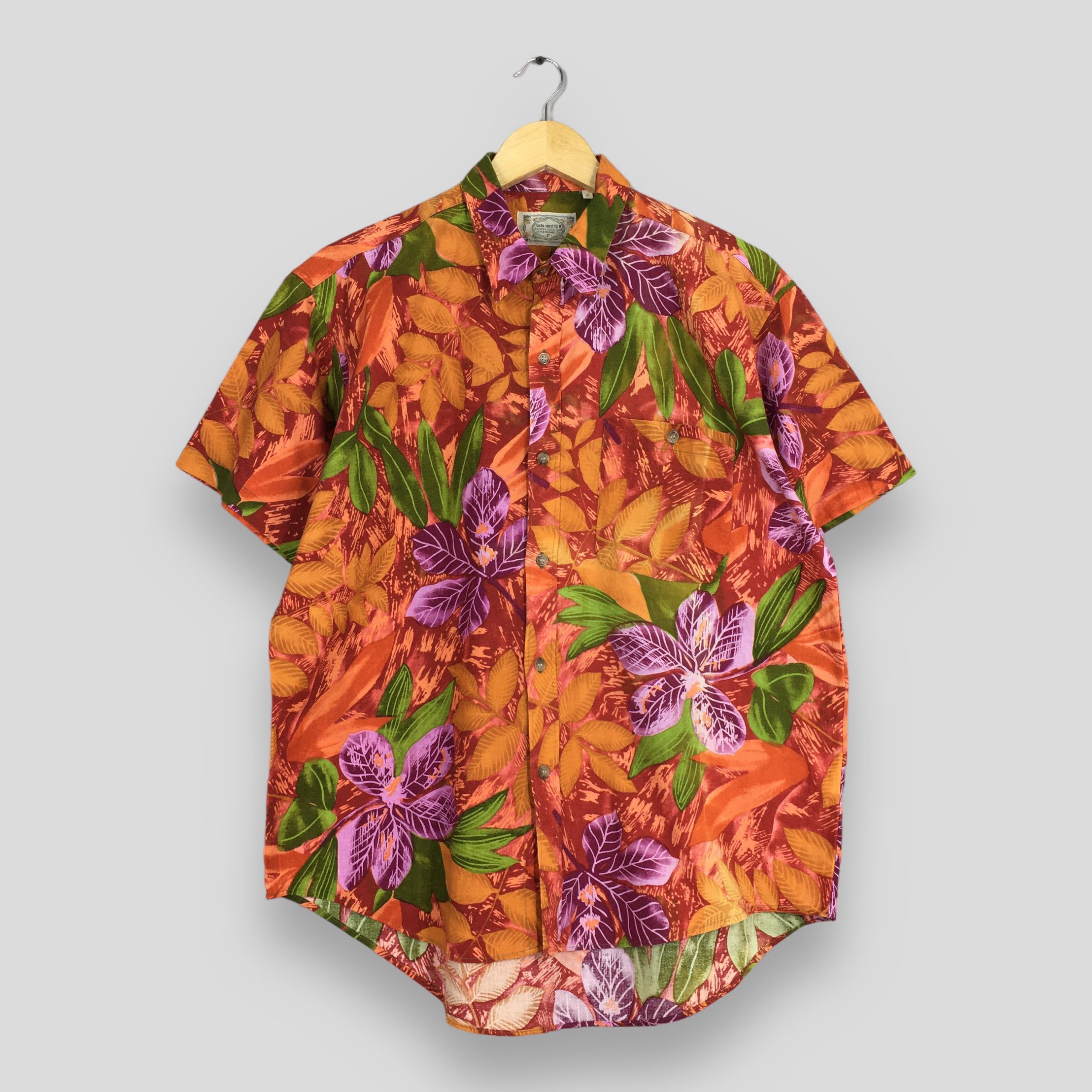 Other Vintage 90s Leaves Hawaii Aloha Shirts Medium Size US M / EU 48-50 / 2 - 1 Thumbnail