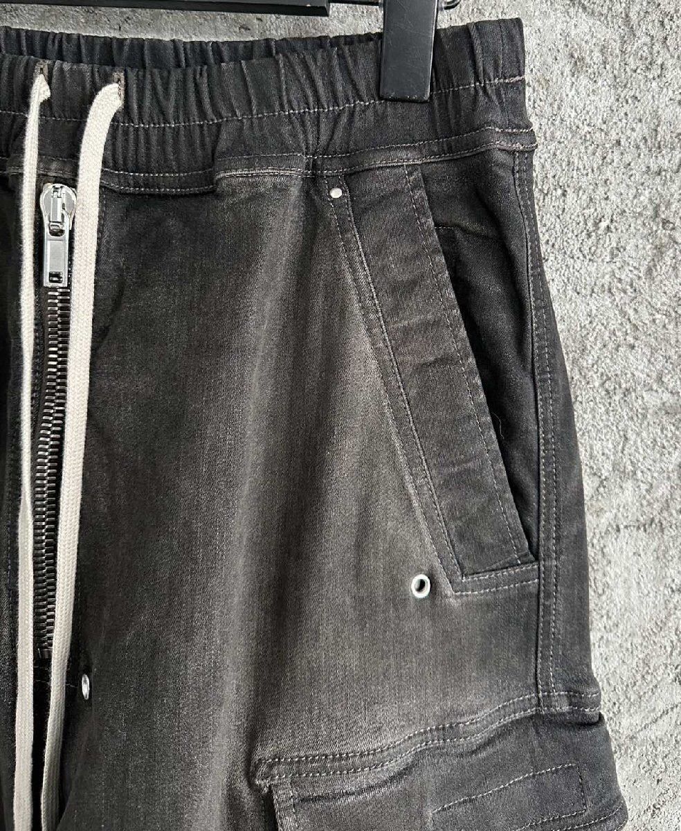 Rick Owens × Rick Owens Drkshdw Rick Owens DRKSHDW Double Cargo Jumbo Belas Pants Size US 33 - 4 Thumbnail