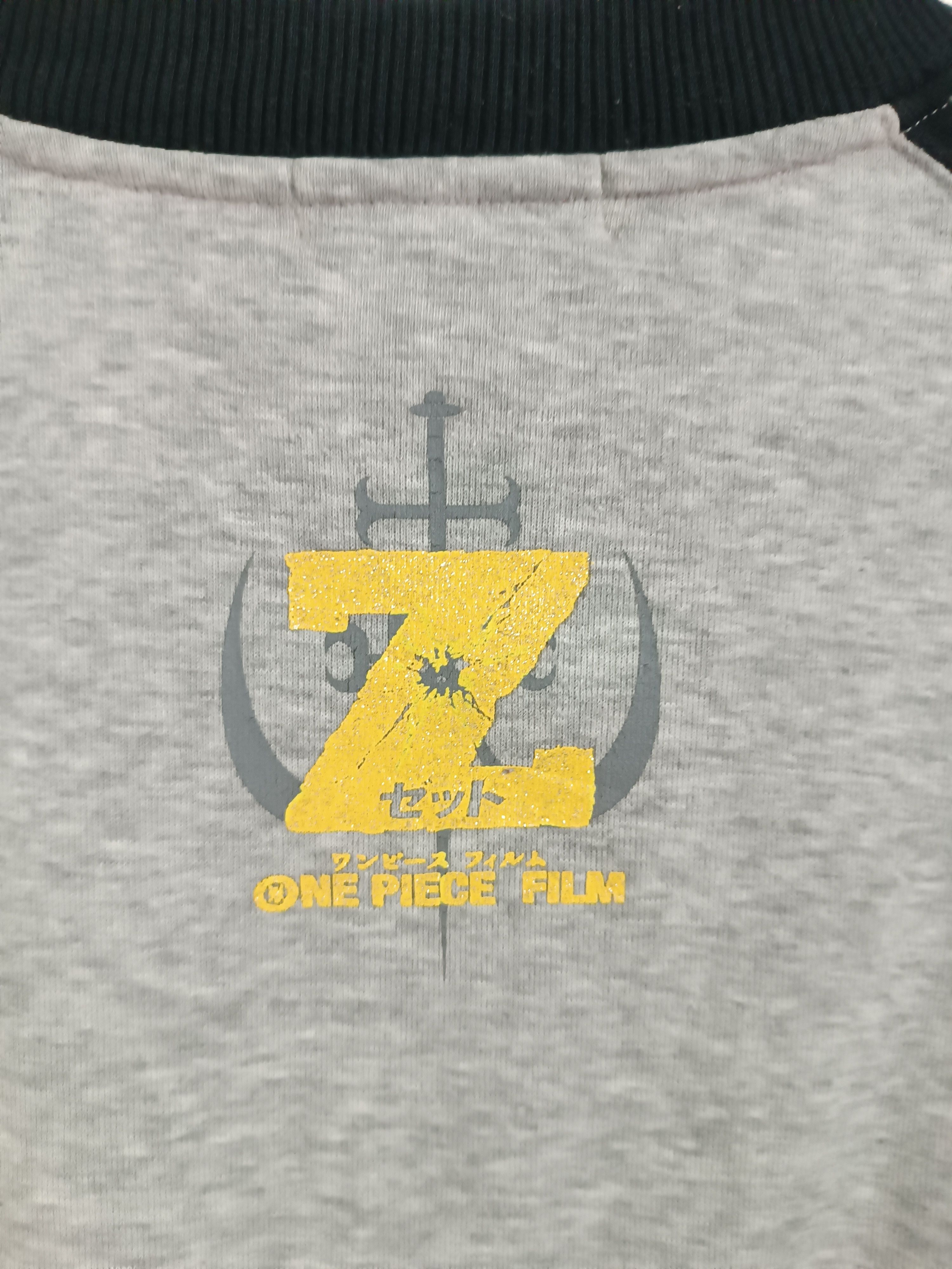 Anime VINTAGE ONE PIECE FILM Z LINEUP SWEATSHIRT VERY RARE ANIME Size US L / EU 52-54 / 3 - 13 Thumbnail