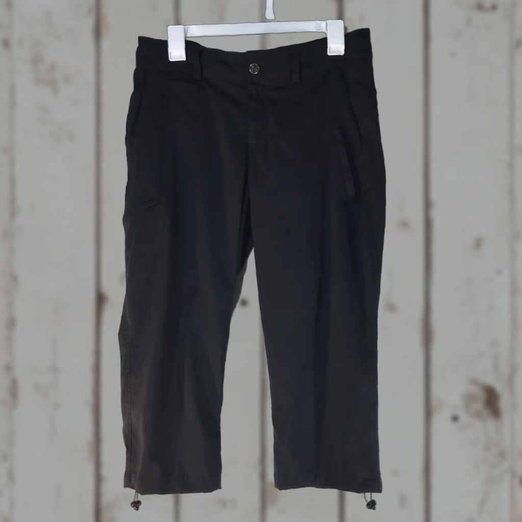 Vintage Magellan Outdoors Women's Cropped Pants Size M Black Outdoor Casual Spring Summer Size 32" / US 10 / IT 46 - 1 Thumbnail