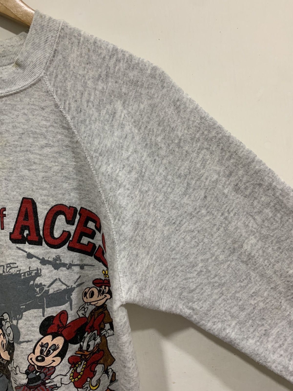 Arc'teryx × Mickey Mouse × Vintage Vintage Mickey Ace Of Aces Sweatshirt S Size US S / EU 44-46 / 1 - 10 Thumbnail