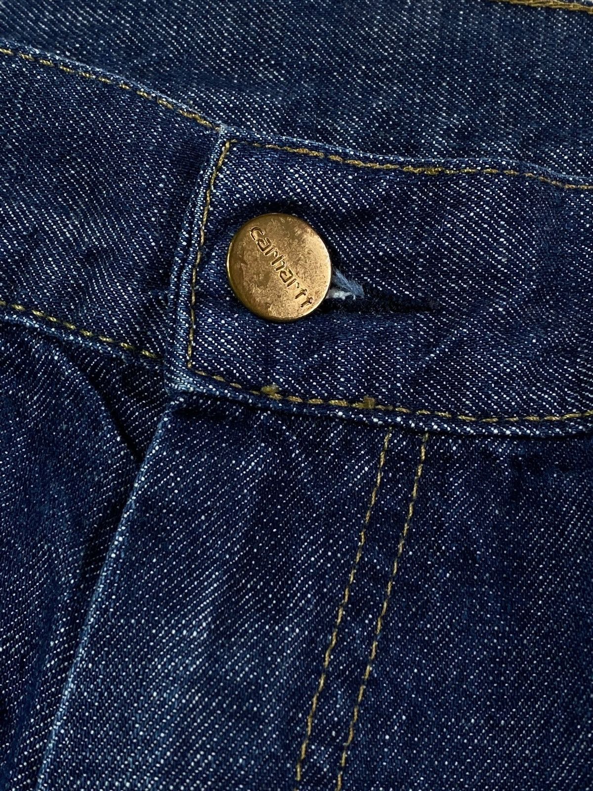 Carhartt 🔥 Y2K CARHARTT DUTY PANT USA WORKWEAR WIDE FIT TECH DENIM Size US 34 / EU 50 - 10 Thumbnail