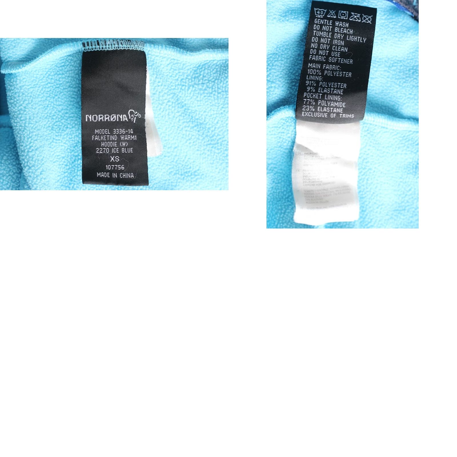 Vintage NORRONA Falketind Warm1 Fleece Hoodie Women Size XS Polartec VR389 Size XS / US 0-2 / IT 36-38 - 8 Thumbnail