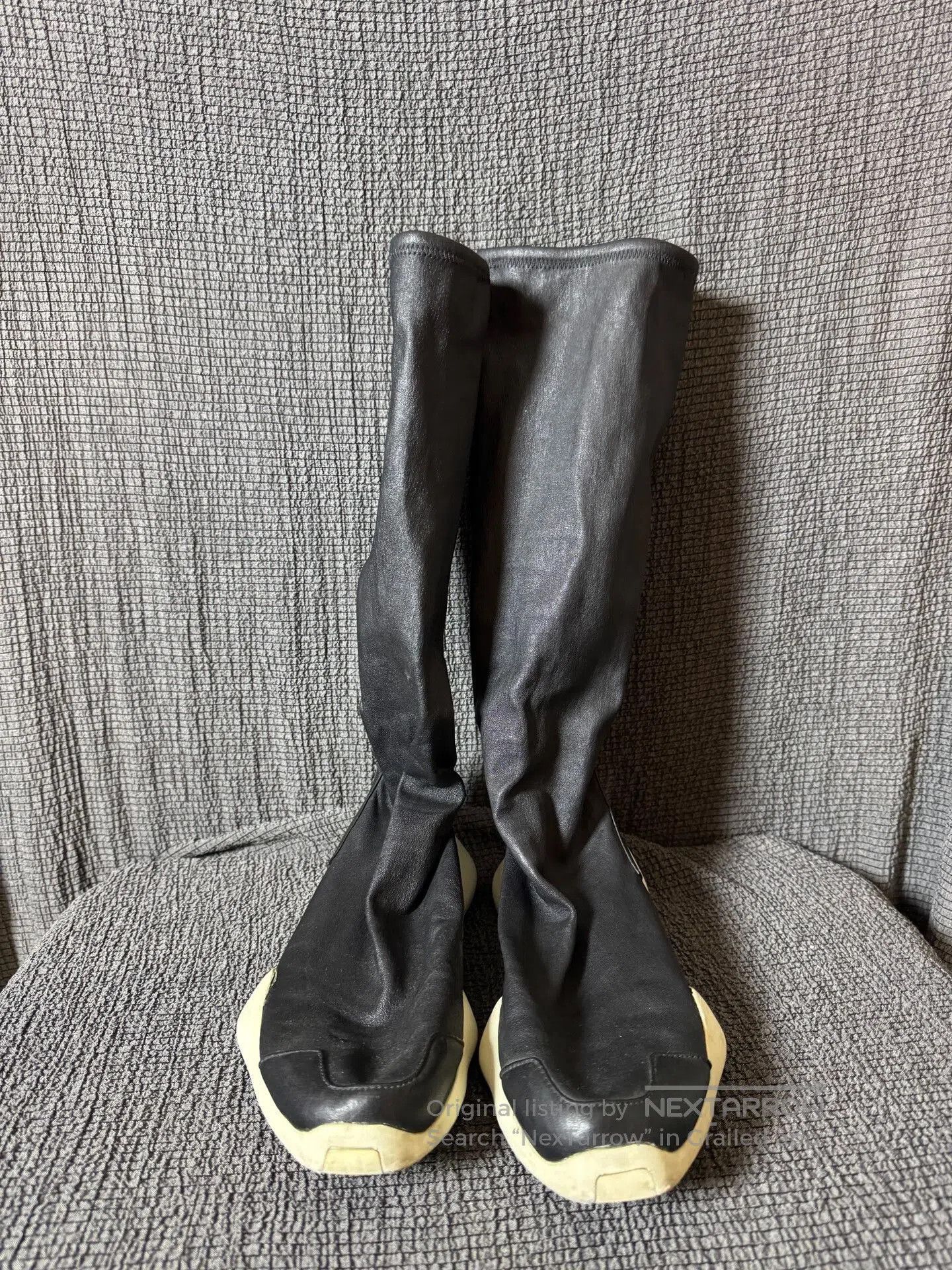 Rick Owens Rick Owens x Adidas High-Top Boots. Size US 7 / EU 40 - 5 Thumbnail