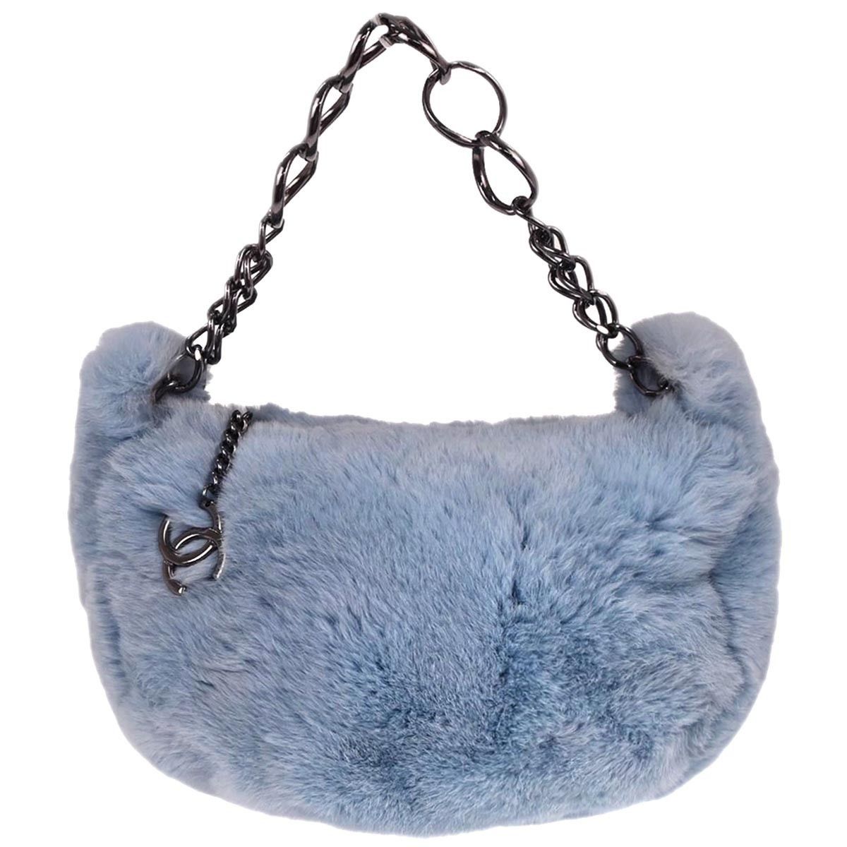 Chanel Chanel Chain Hobo Lapin Fur Size ONE SIZE - 1 Thumbnail