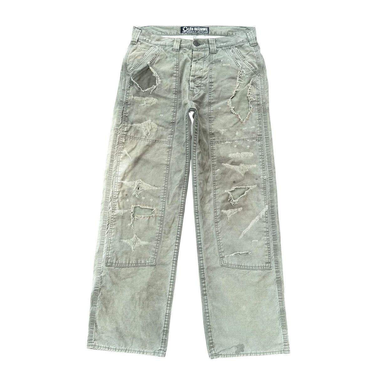 If Six Was Nine LED RECHWE Military Fatigue Pants Size US 32 / EU 48 - 3 Thumbnail