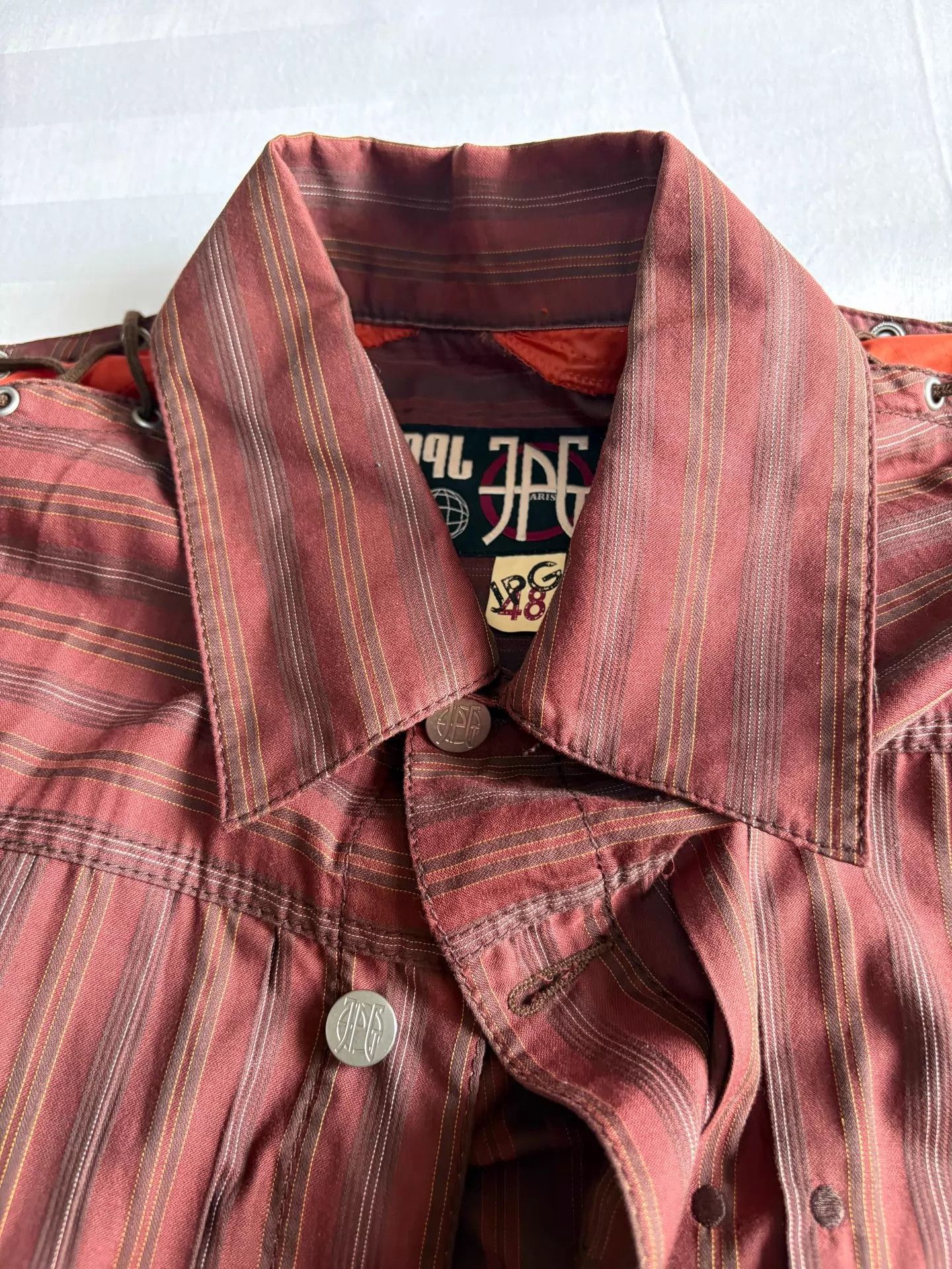 Jean Paul Gaultier Jean Paul Gaultier Vintage Archive Belted Lacing Jacket 48 Size US M / EU 48-50 / 2 - 8 Thumbnail