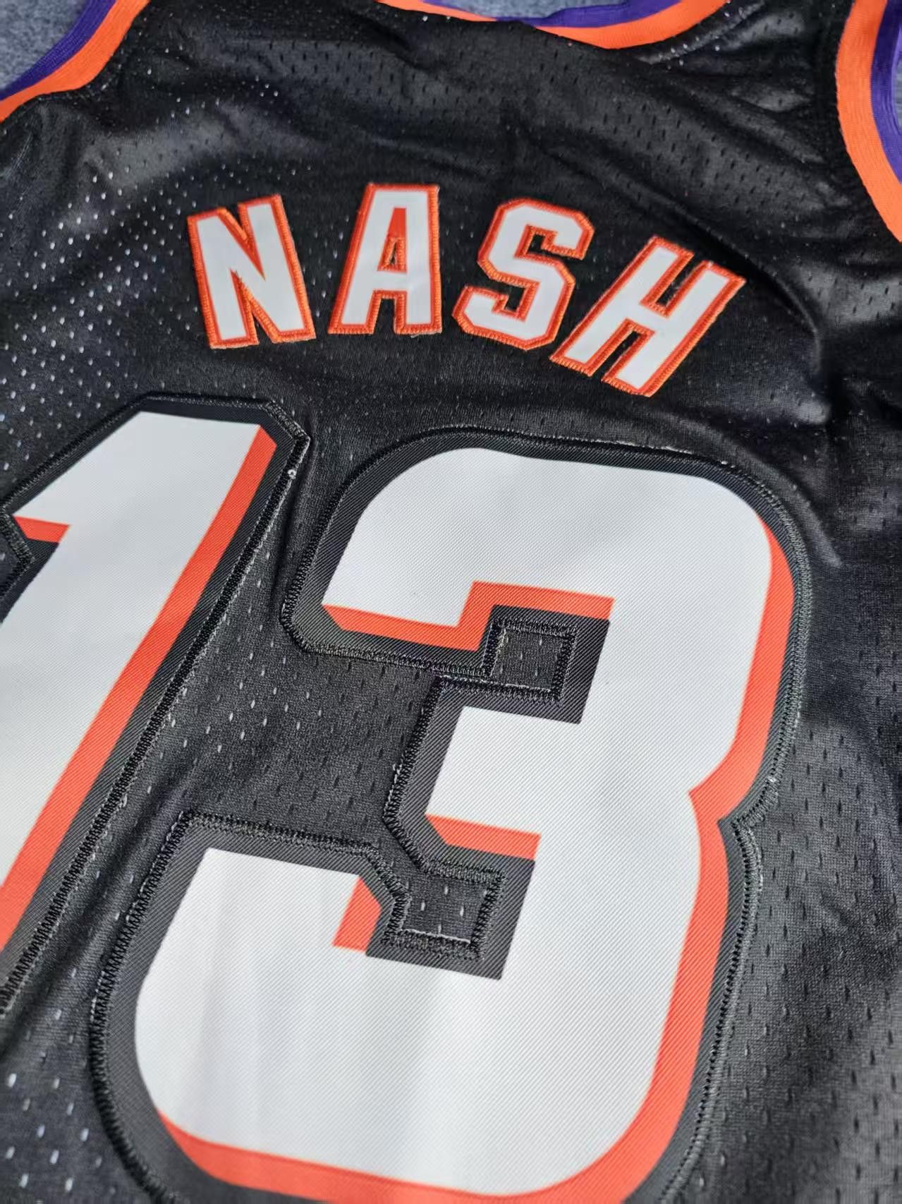 NBA 1999 97 Phoenix Suns 13 Steve Nash Jersey Black Size US M / EU 48-50 / 2 - 3 Thumbnail