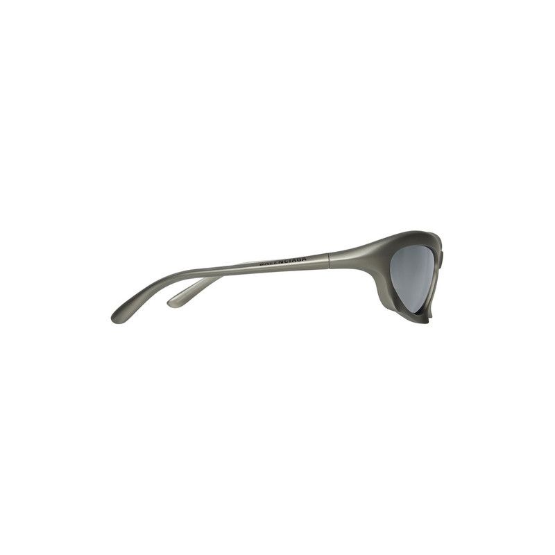 Balenciaga o1tr1nto0426 Size: OS / Bat Rectangle Sunglasses in Silver Size ONE SIZE - 2 Thumbnail
