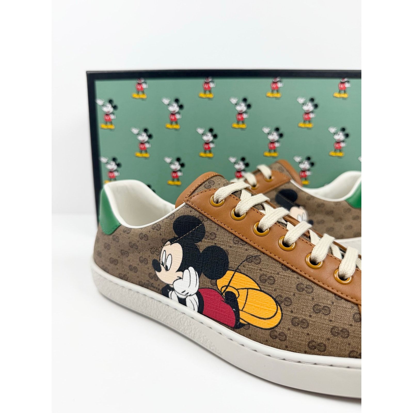 Gucci Size 8US - Gucci Ace x Disney Mickey NEW Size US 8 / EU 41 - 3 Thumbnail