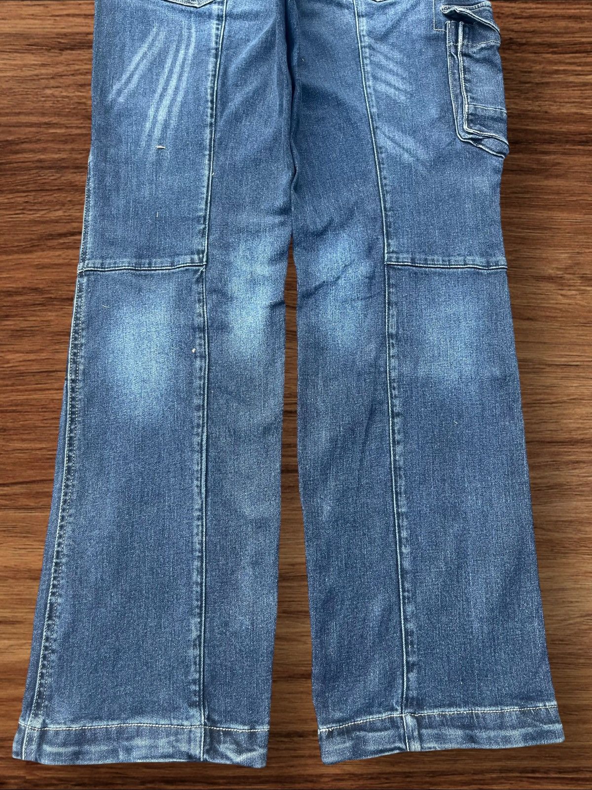 Japanese Brand Vintage Japanese Brand Multi Pocket Tactical Style Jeans Size US 33 - 7 Thumbnail