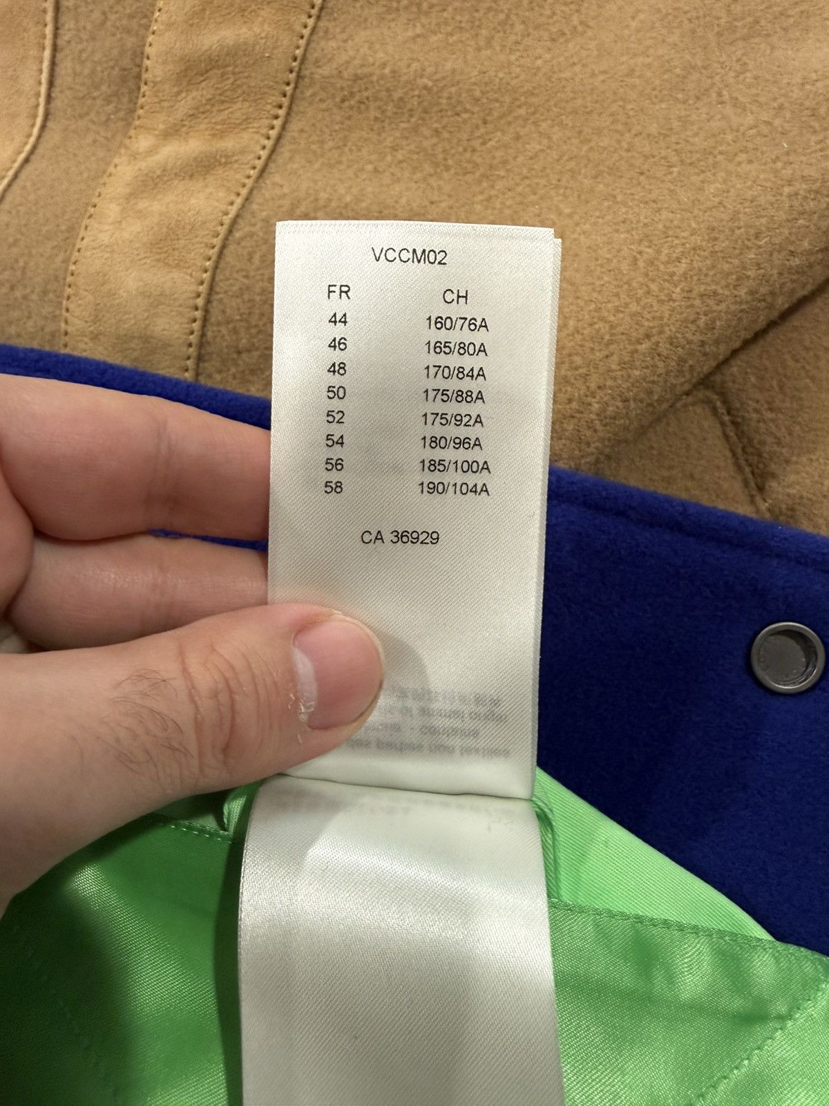 Louis Vuitton Louis Vuitton Blue Gradient Monogram Varsity Leather Jacket Size US XL / EU 56 / 4 - 11 Thumbnail
