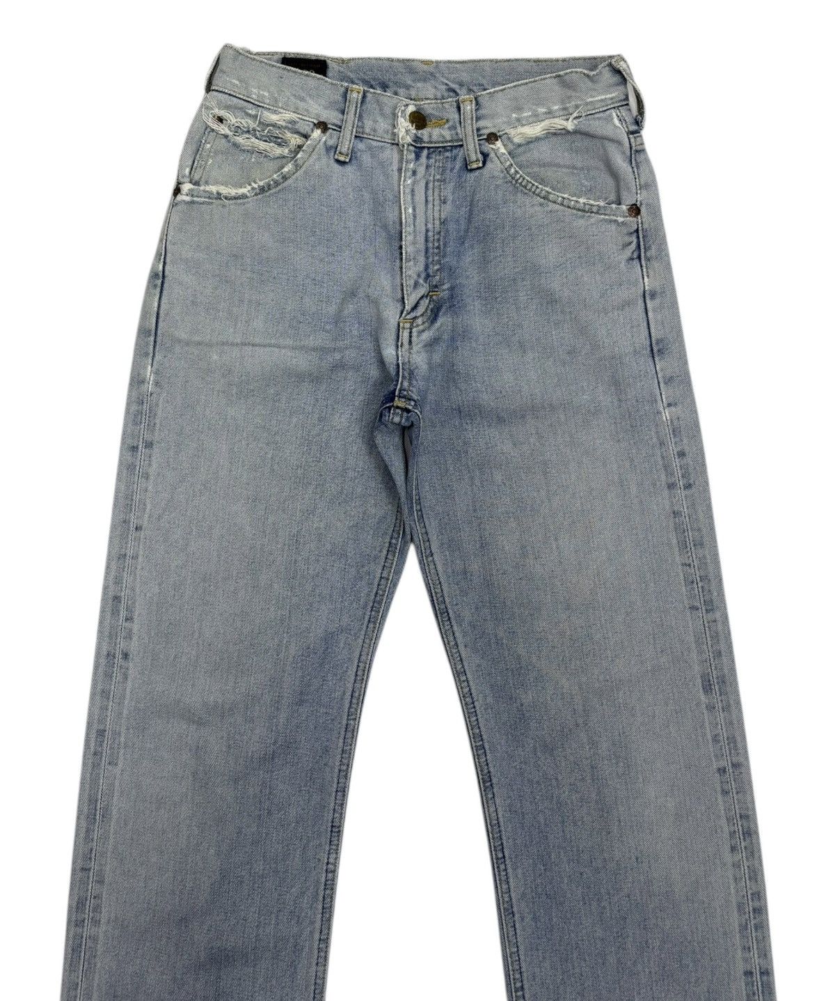 Lee × Left Hand × Vintage LEE RIDERS LEFT HAND DENIM SELVEDGE JEANS Size US 27 - 6 Thumbnail
